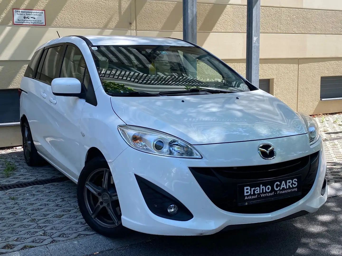 Mazda 5 1.6 Diesel 7-Sitze / Finanzierung möglich! Weiß - 1