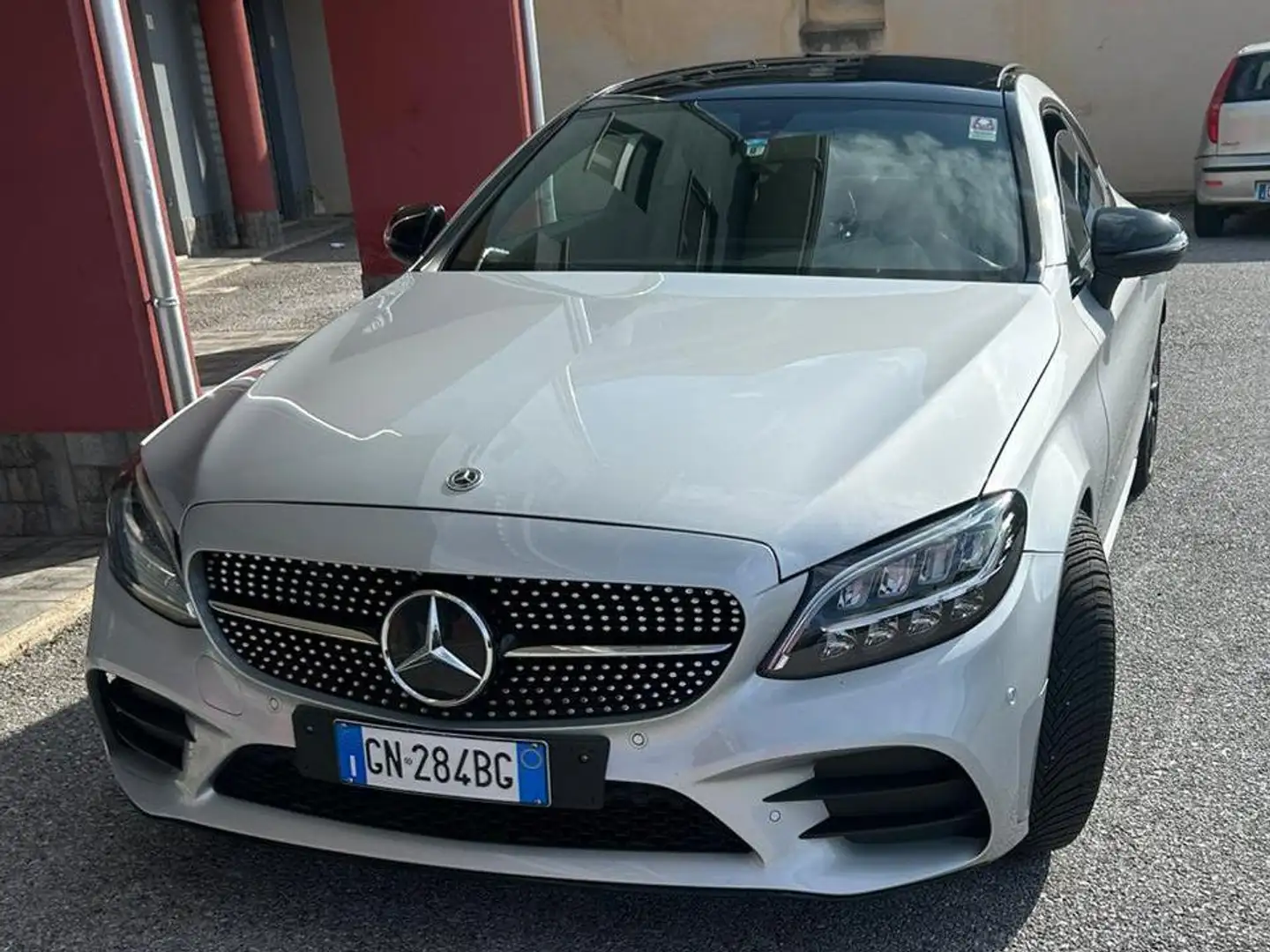 Mercedes-Benz C 220 Classe C Coupe d Premium Plus auto AMG Argento - 1