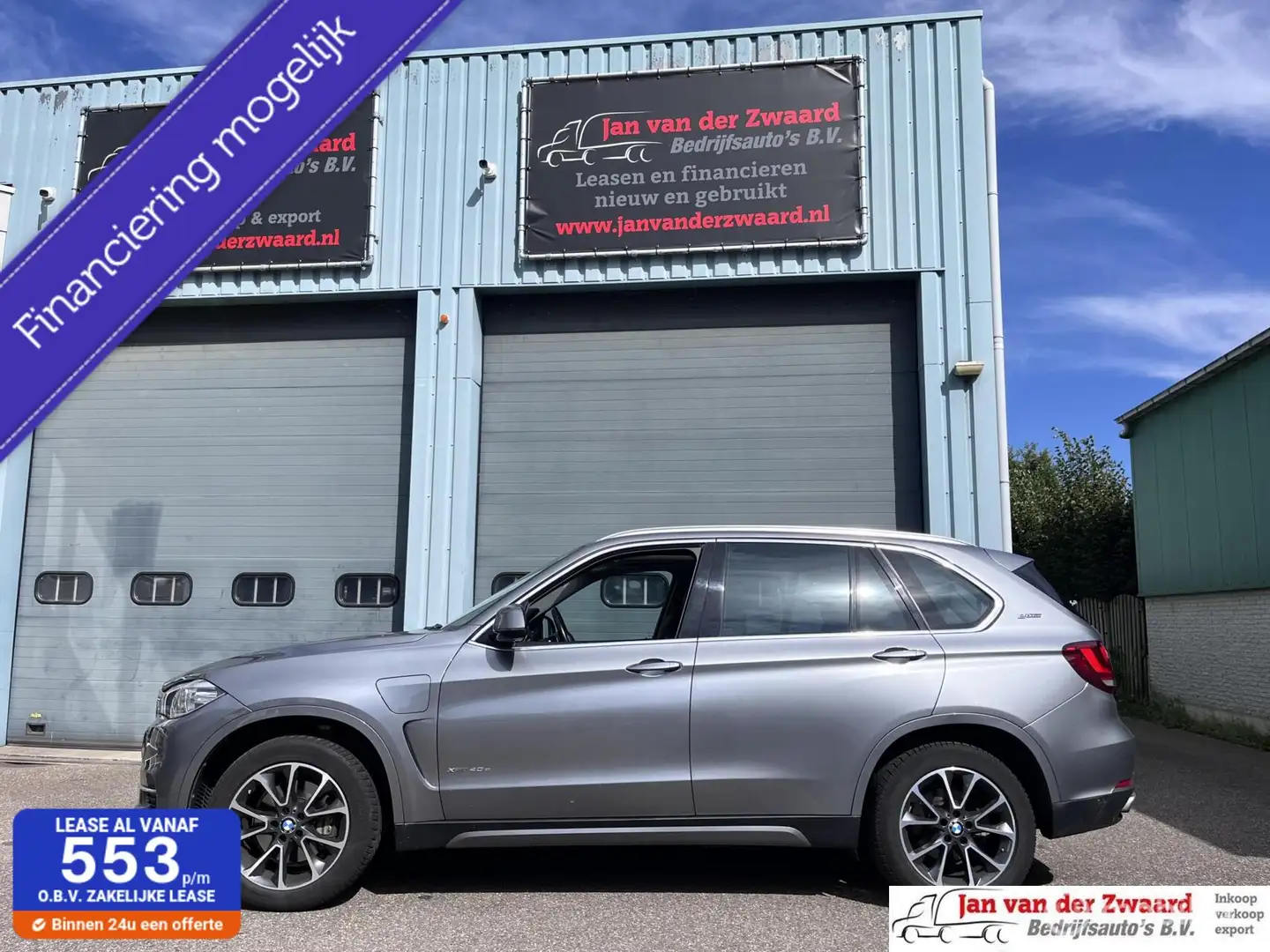 BMW 528 5-serie X drive 40 E 528xi High Executive HYBRIDE Grijs - 1
