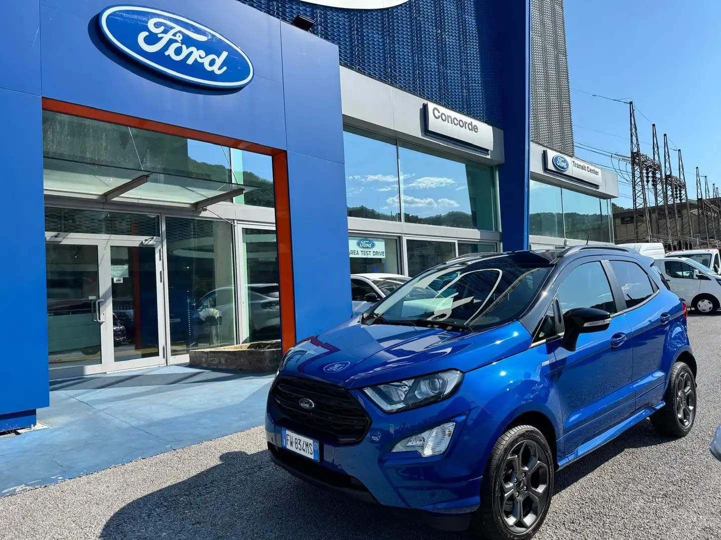 Ford EcoSport EcoSport 2018 1.0 ecoboost ST-Line 100cv Blu/Azzurro - 1