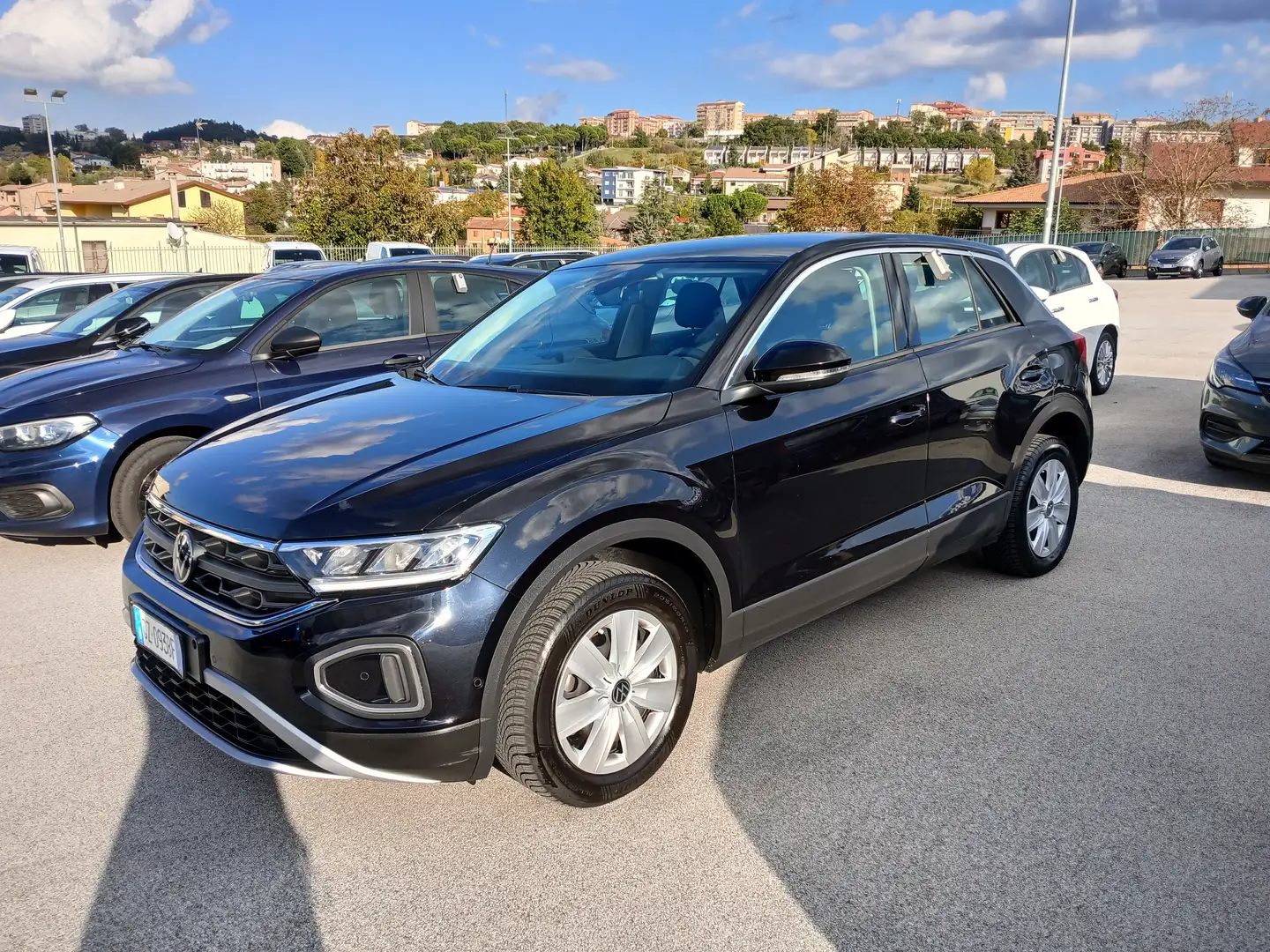 Volkswagen T-Roc VW T ROC 1.0 TSI 110CV LIFE 6 MARCE BENZINA 2022 Nero - 1