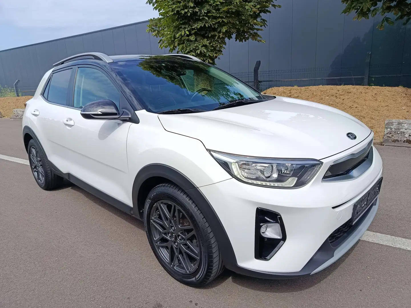Kia Stonic 1.0 T Black Edition ISG Blanc - 2