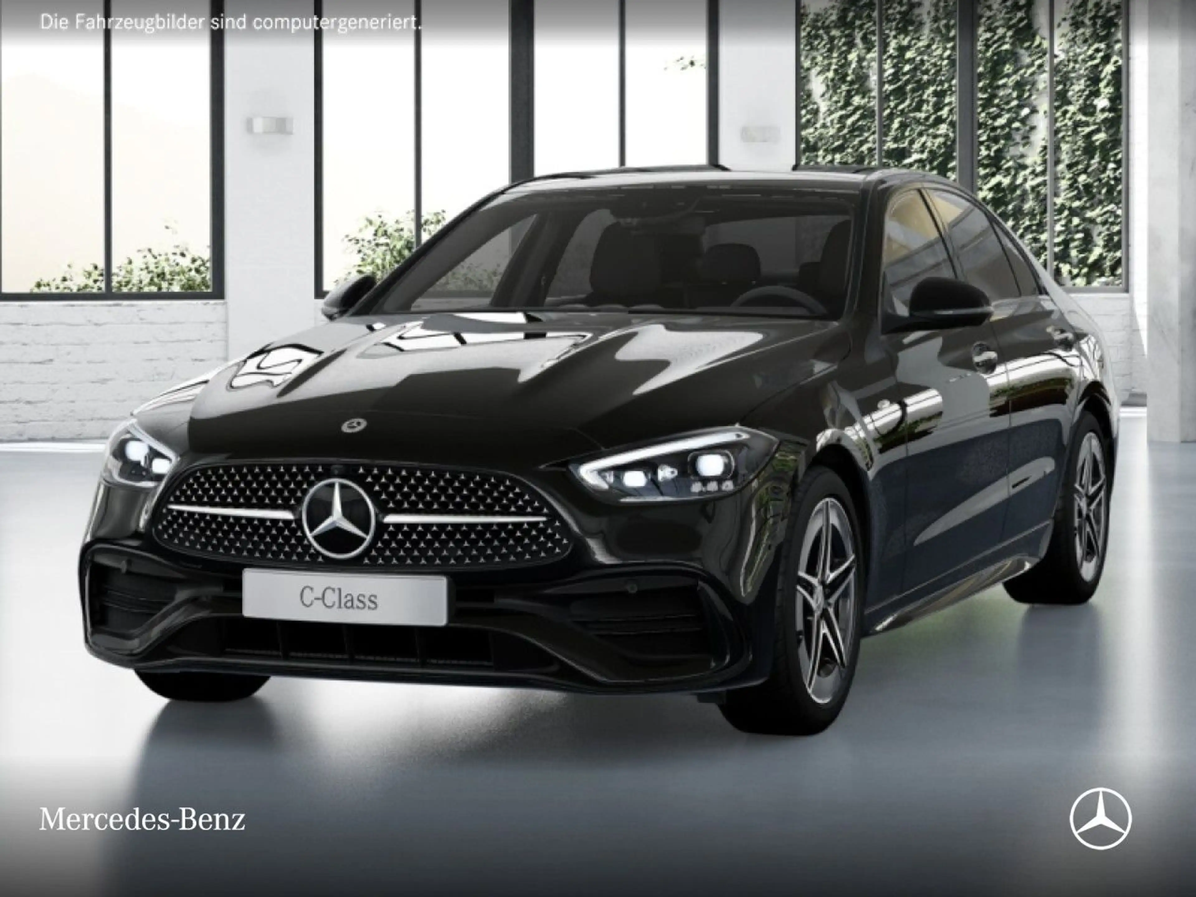 Mercedes-Benz C 300 de AMG+NIGHT+PANO+360+BURMESTER+TOTW+KEYLESS — photo 2