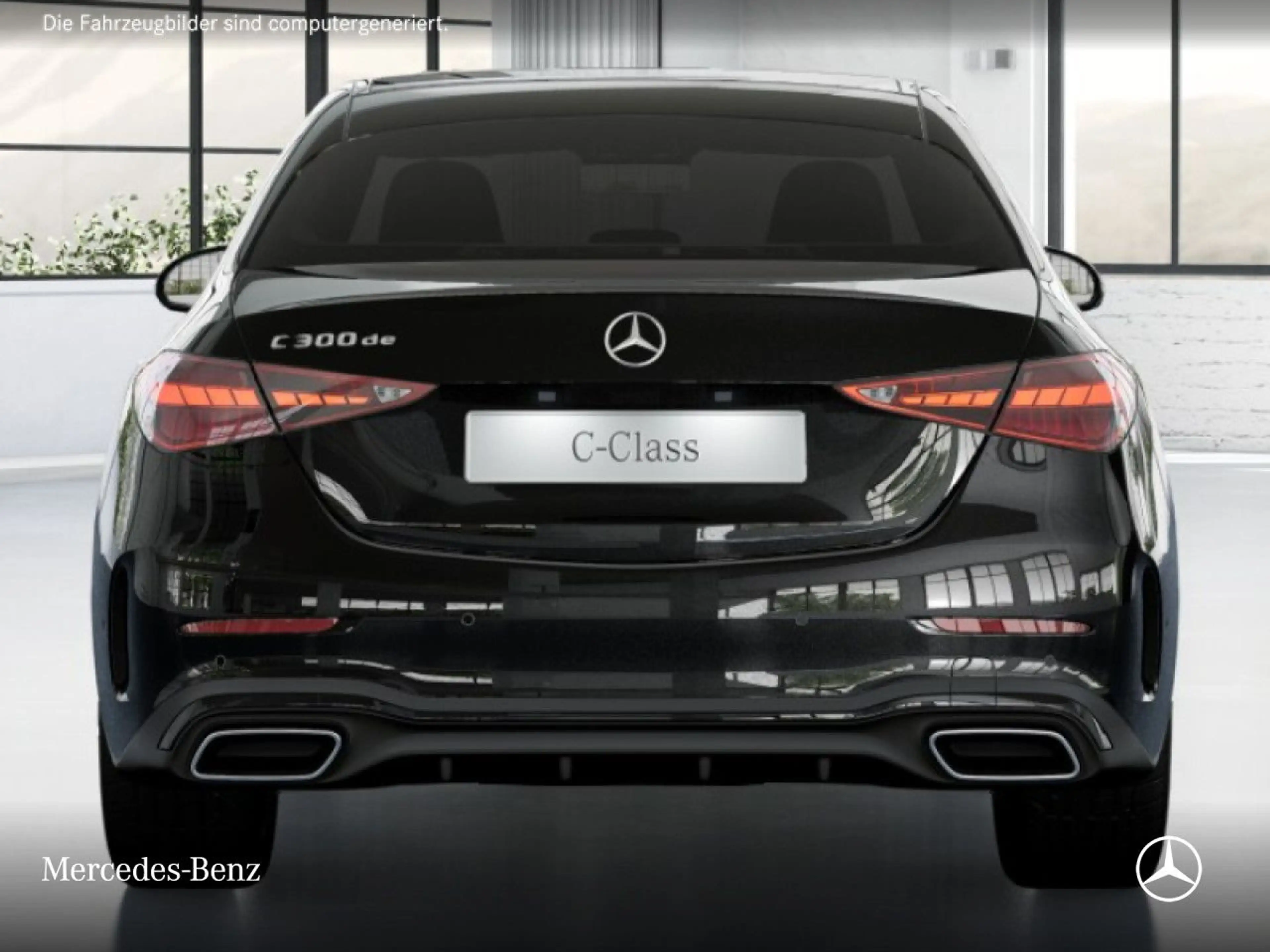 Mercedes-Benz C 300 de AMG+NIGHT+PANO+360+BURMESTER+TOTW+KEYLESS — photo 7