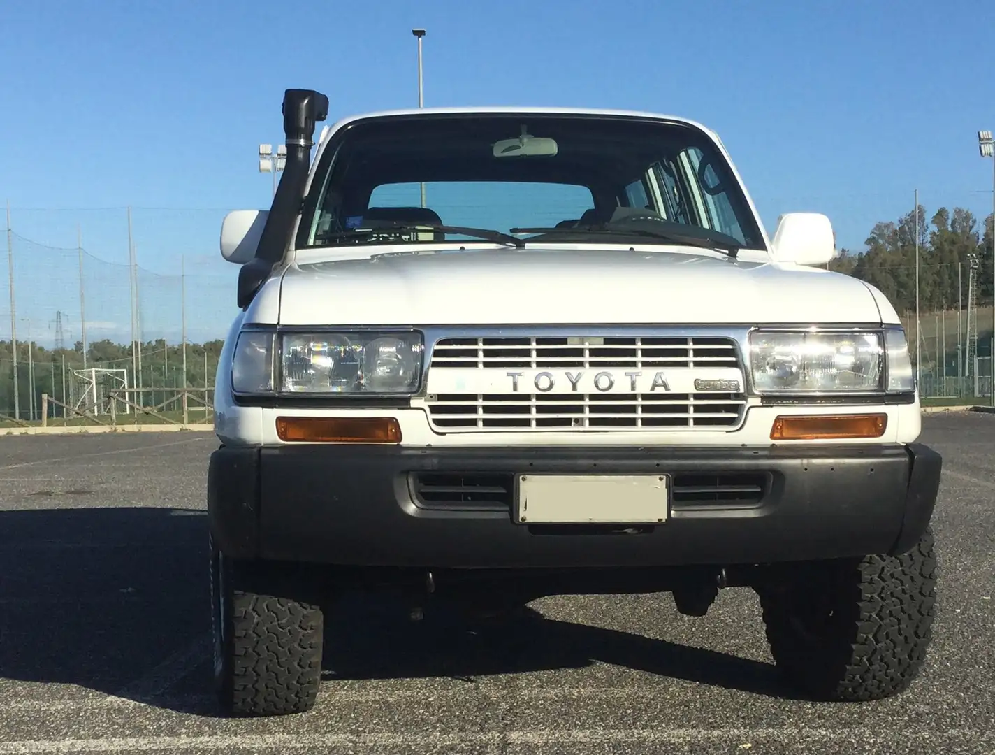 Toyota Land Cruiser HDJ80 4200Td Weiß - 1