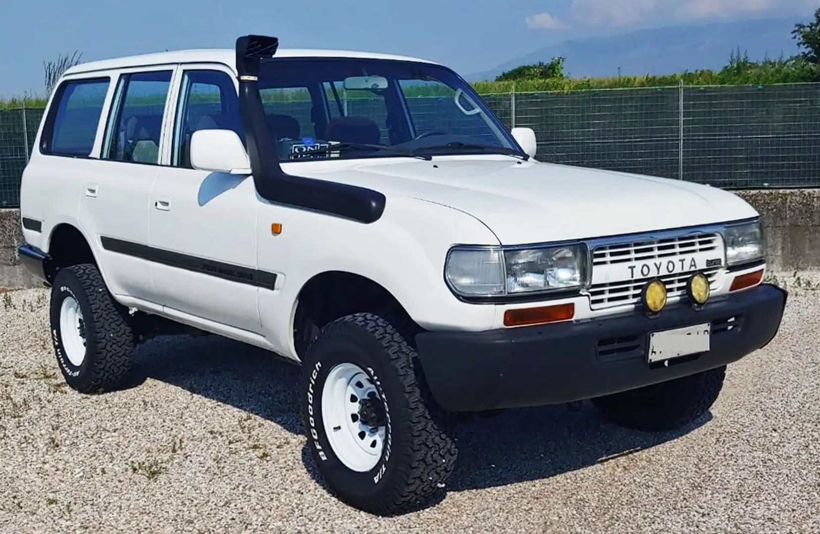 Toyota Land Cruiser HDJ80 4200Td Weiß - 2