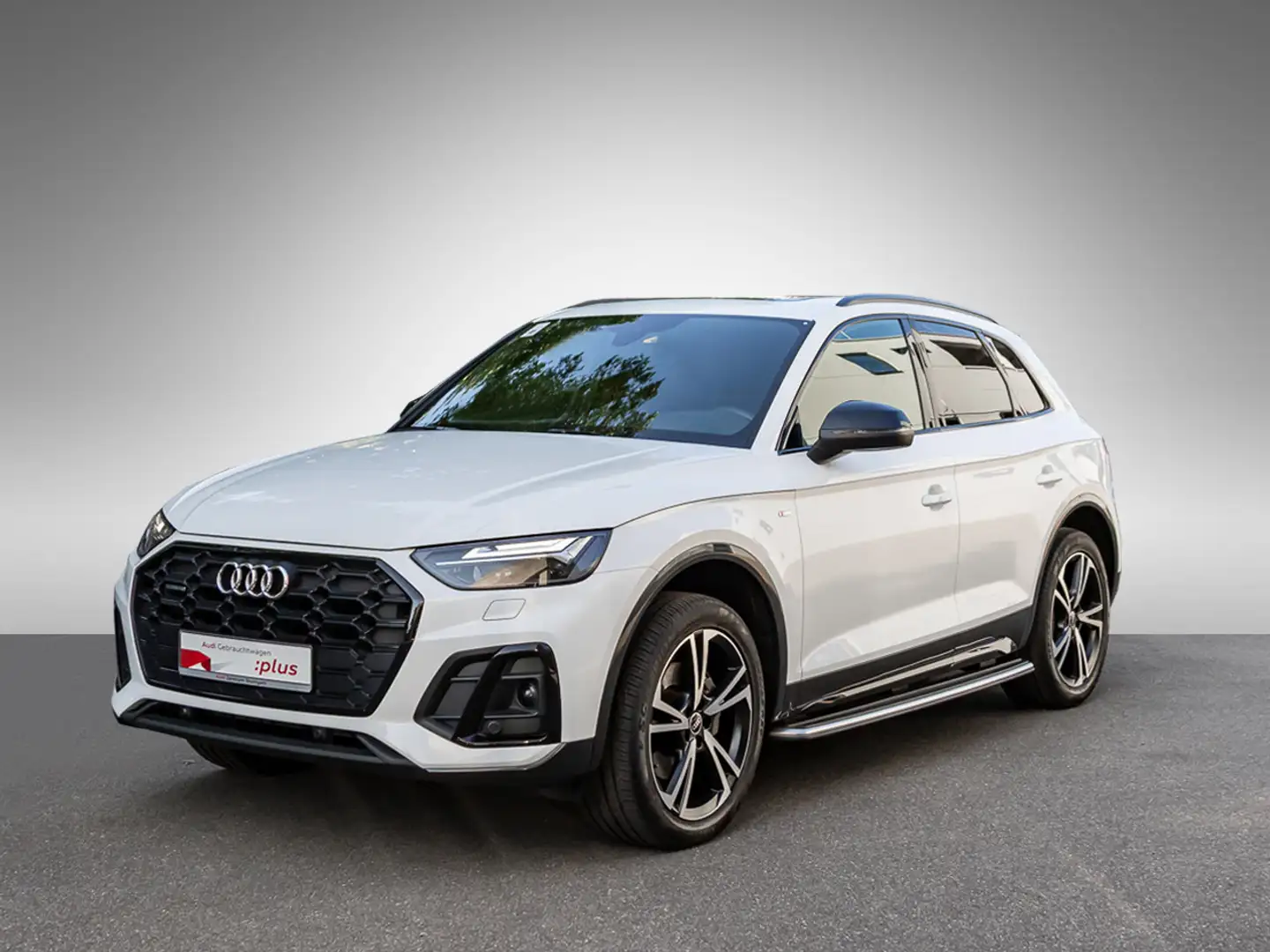 Audi Q5 40 TDI quattro S line HeadUp virtCo Pano B&O Weiß - 2