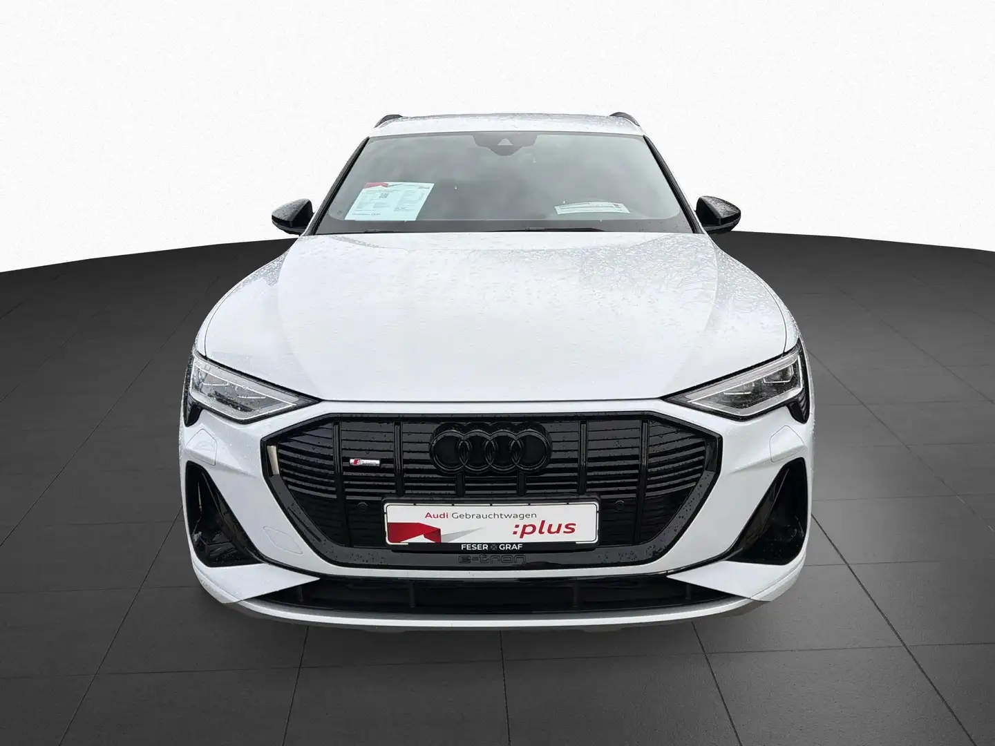 Audi e-tron Sportback S line qu. ACC+B&O+LED+KAMERA Weiß - 2