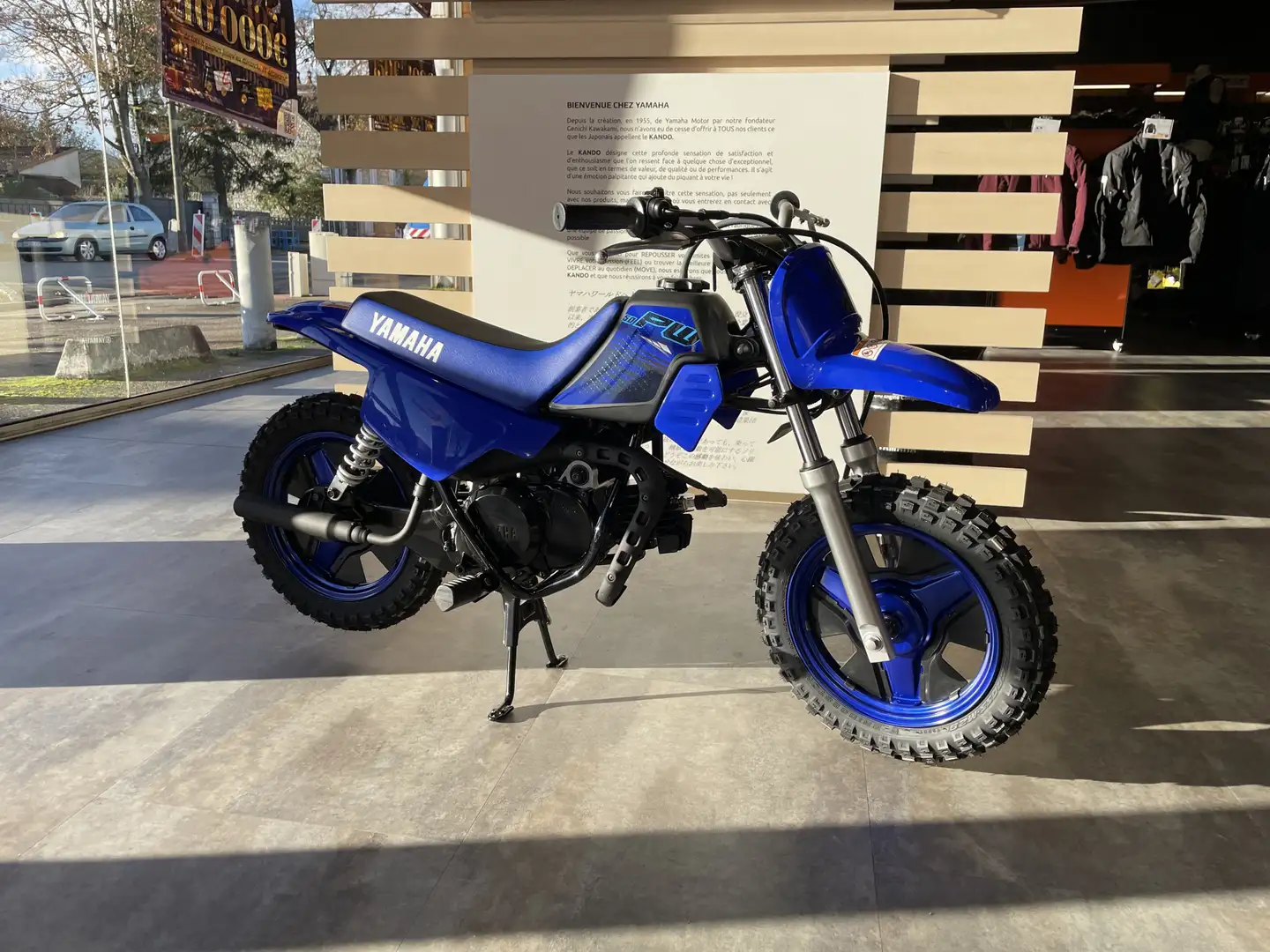 Yamaha PW 50 Bleu - 1