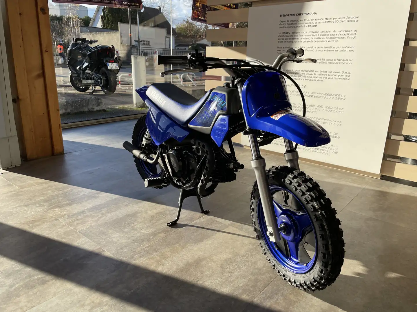 Yamaha PW 50 Albastru - 2