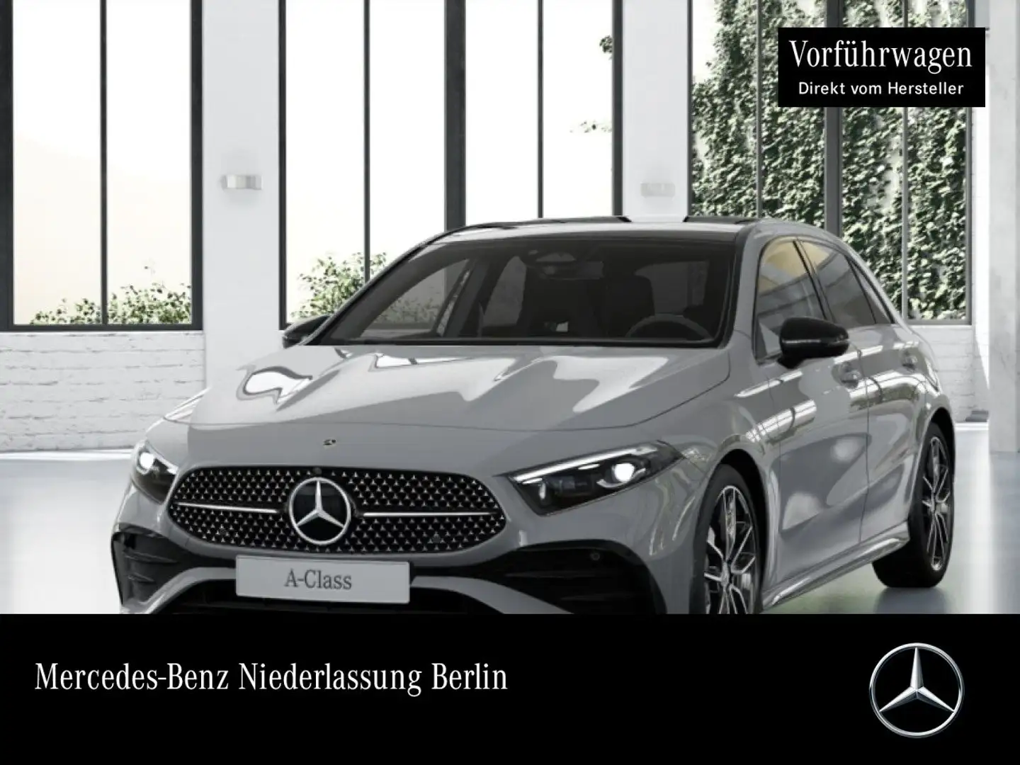 Mercedes-Benz A 200 AMG+NIGHT+PANO+360°+MULTIBEAM+TOTW+7G Grau - 1