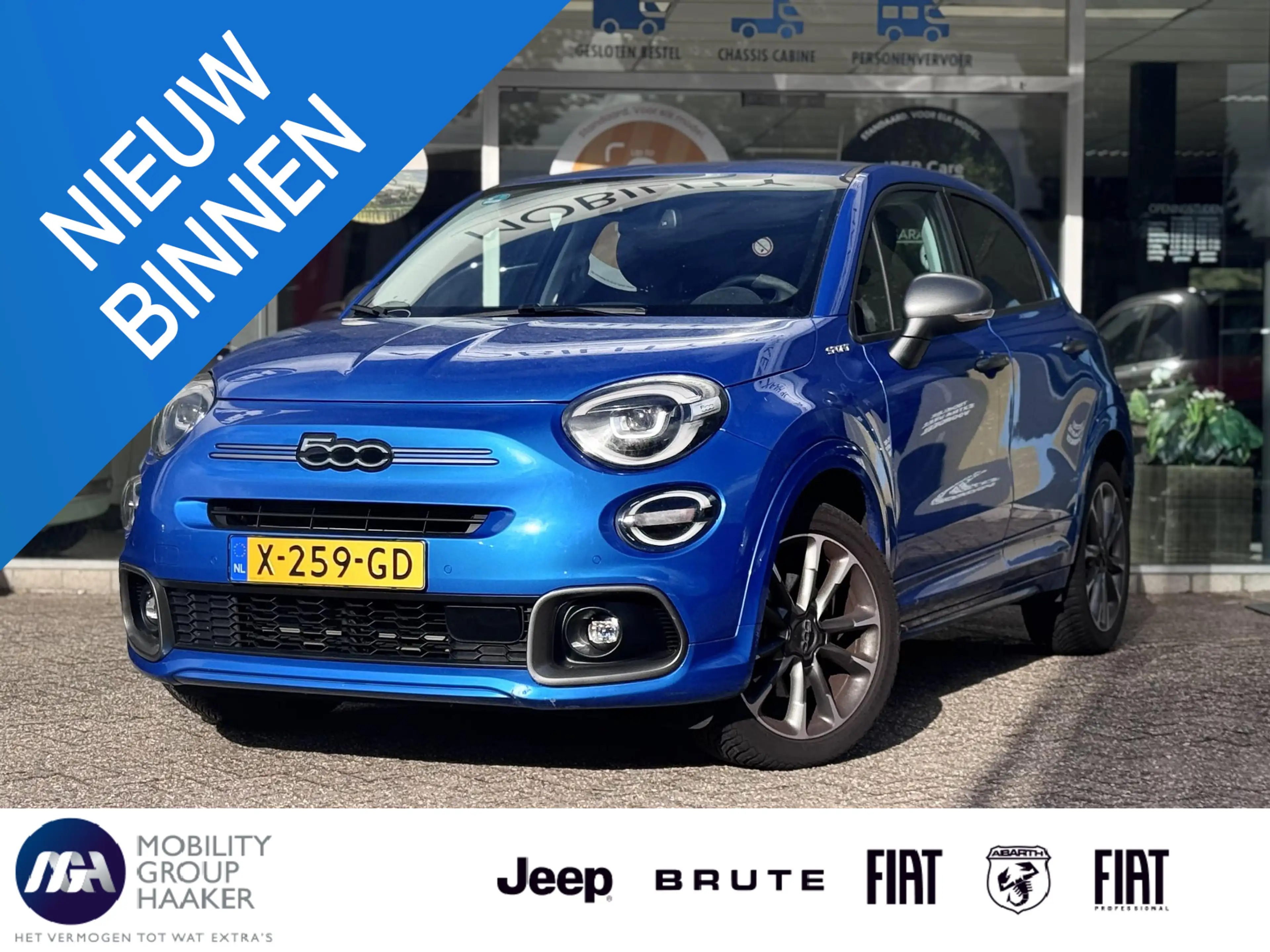 Fiat 500X 1.5 Hybrid Sport | Parkeercamera | Adaptive Cruise