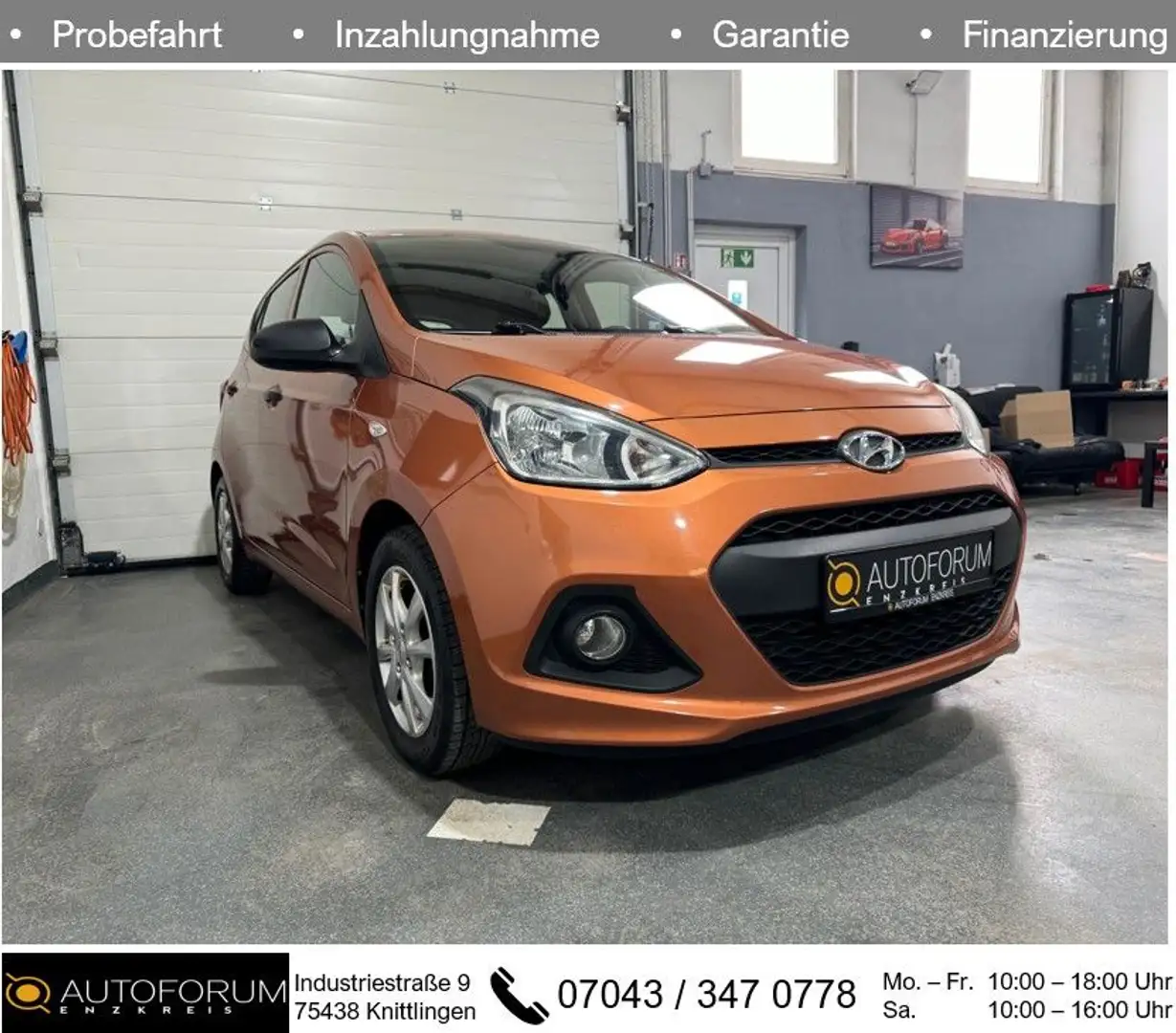 Hyundai i10 1.0 blue *KLIMA* - 1