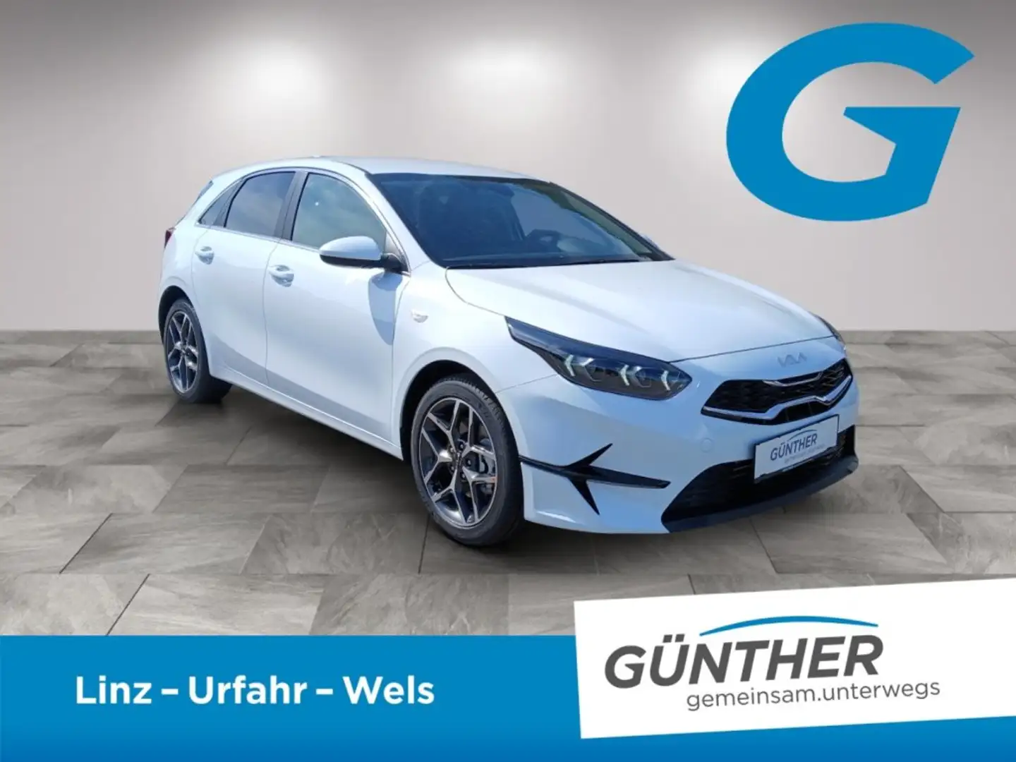 Kia Ceed / cee'd CEED SILBER UVO 1.0 TGDI MT6 100 P2 Weiß - 2