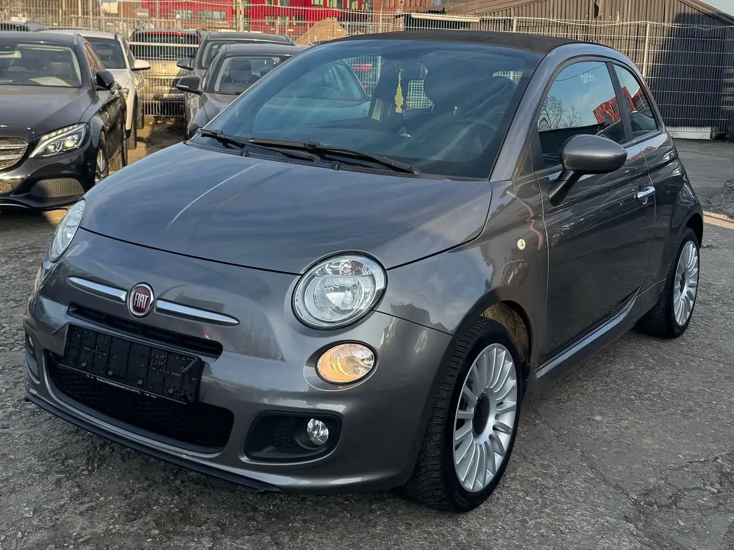 Fiat 500C 500 C 1.2 Sport  Klima/el.Verdeck /Parksensoren Gris - 2