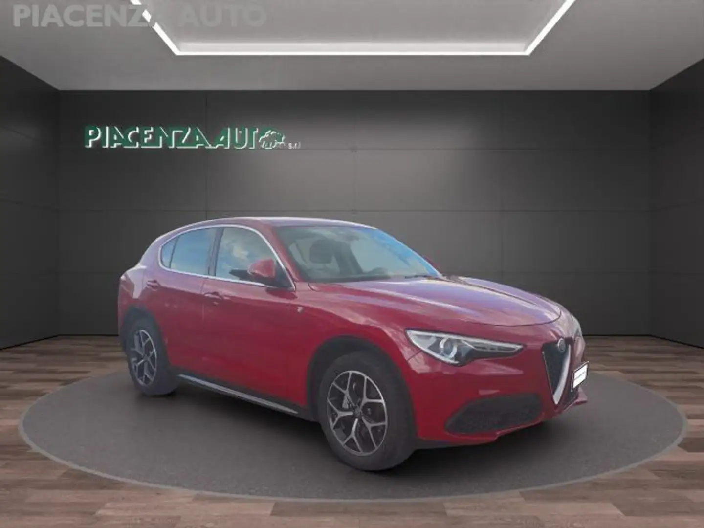 Alfa Romeo Stelvio 2.2TD. 190 CV AT8 Q4 Ti..CERCHI 19.PELLE.LED Rosso - 1