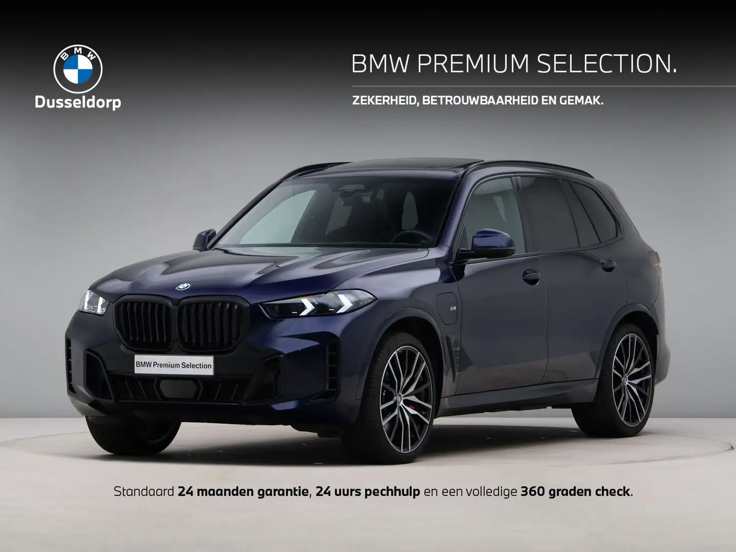 BMW X5 xDrive 50e M Sport Pro Bleu - 1