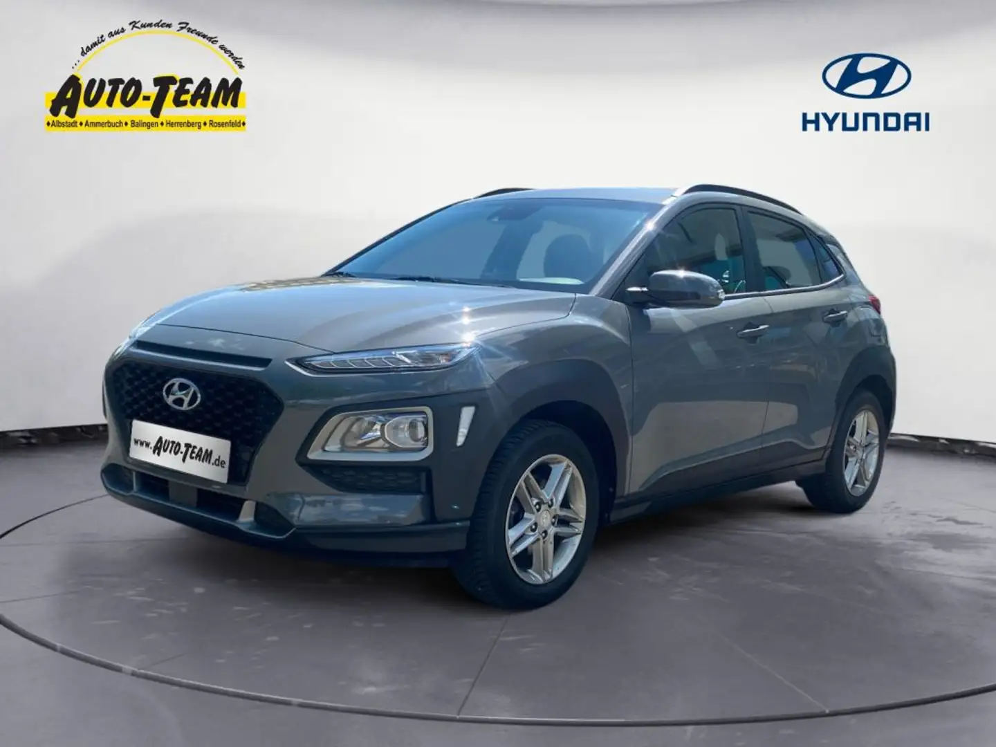 Hyundai KONA 1.0 T-GDI Sonderkontigent Navigation Gris - 1