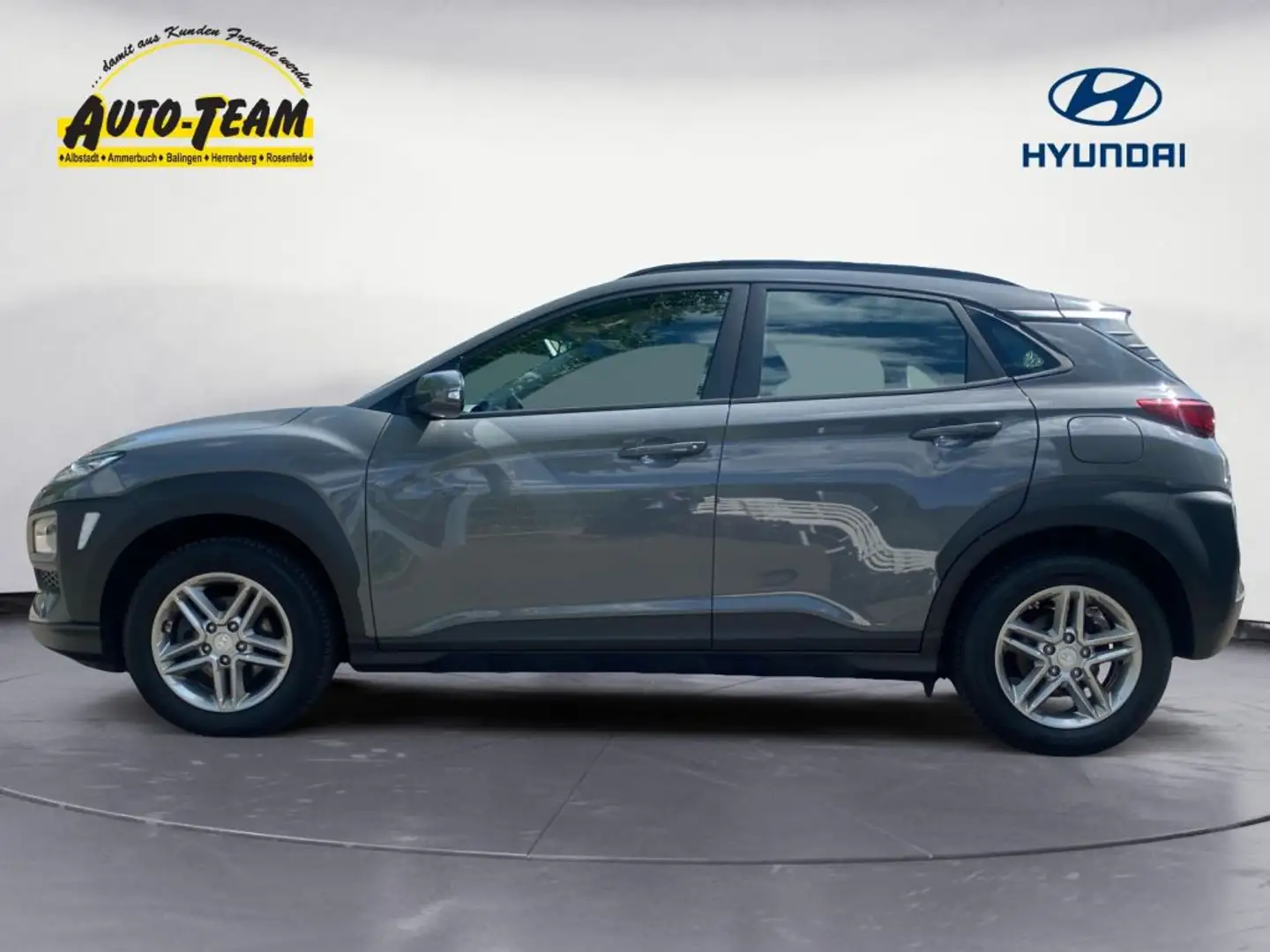 Hyundai KONA 1.0 T-GDI Sonderkontigent Navigation Gris - 2