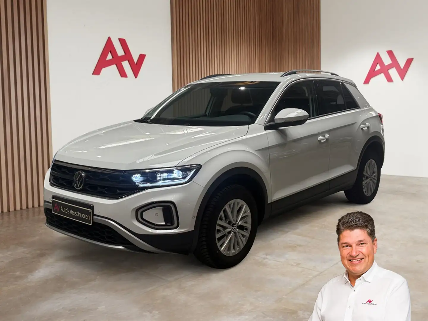 Volkswagen T-Roc 1.0 TSI Life ** Park Assist | Navi/Carplay | Ze... Wit - 1