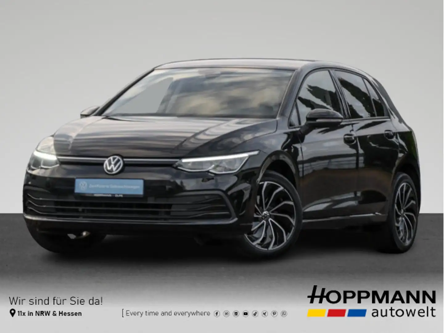 Volkswagen Golf VIII 2.0 TDI Life ACC DISC PRO KAMERA TRAVE Schwarz - 1