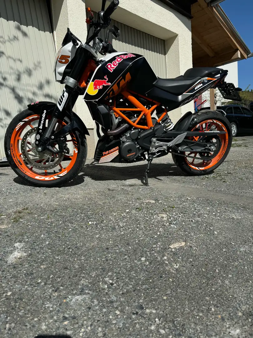 KTM 390 Duke Redbull KTM Design Portocaliu - 2
