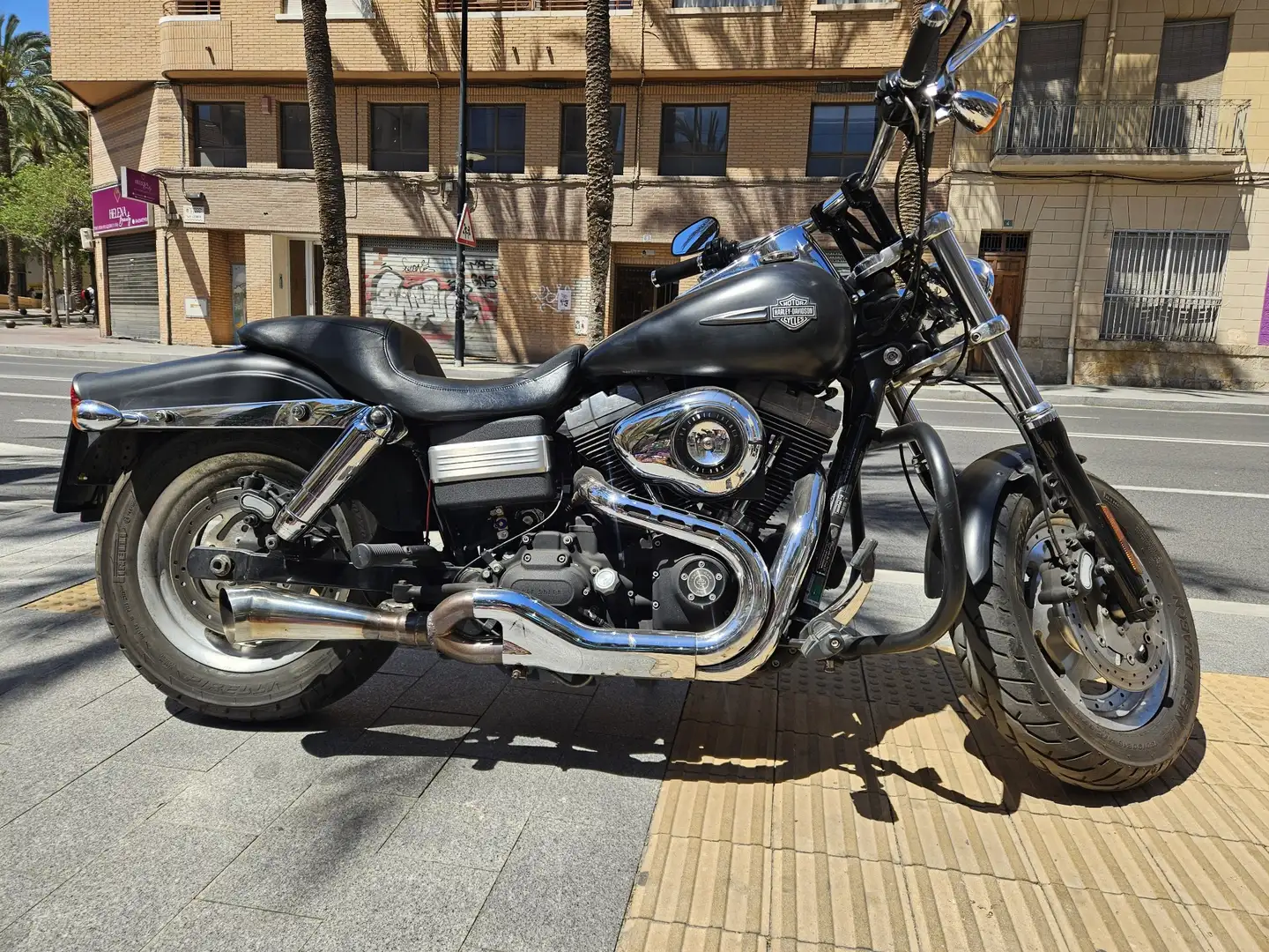 Harley-Davidson Dyna Fat Bob batería , aceites,  filtros,  distribución nuevos - 1