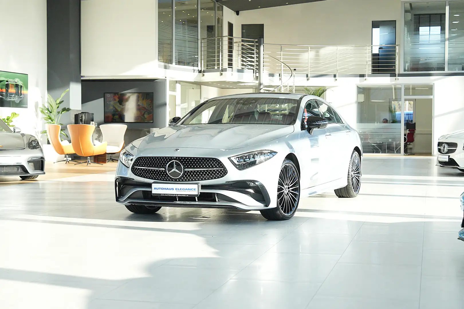 Mercedes-Benz CLS 450 4Matic*AMG-LINE*BURM*HEAD-UP*360°*1-HAND* Gris - 2