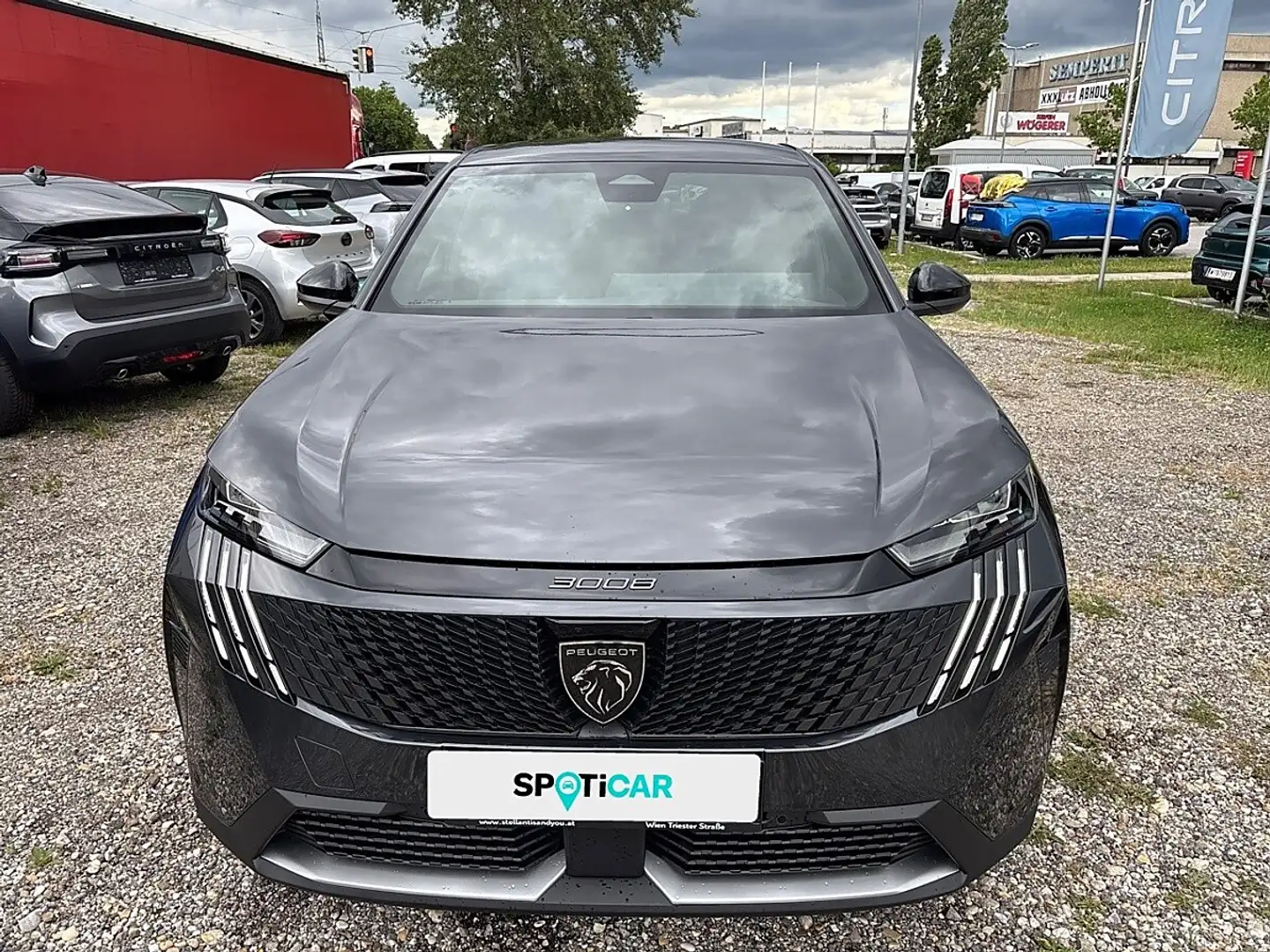 Peugeot 3008 Hybrid 136 E-DCS6 Allure Aut. Grau - 2