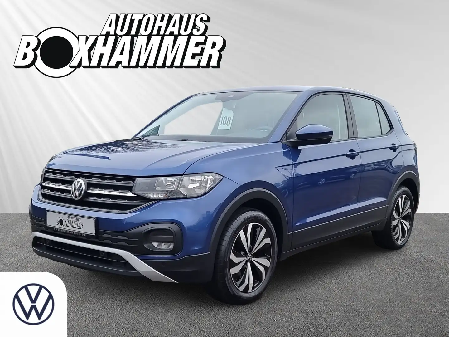 Volkswagen T-Cross 1,0 TSI DSG NAVI+SHZ+KLIMA+ACC+PDC Blau - 2