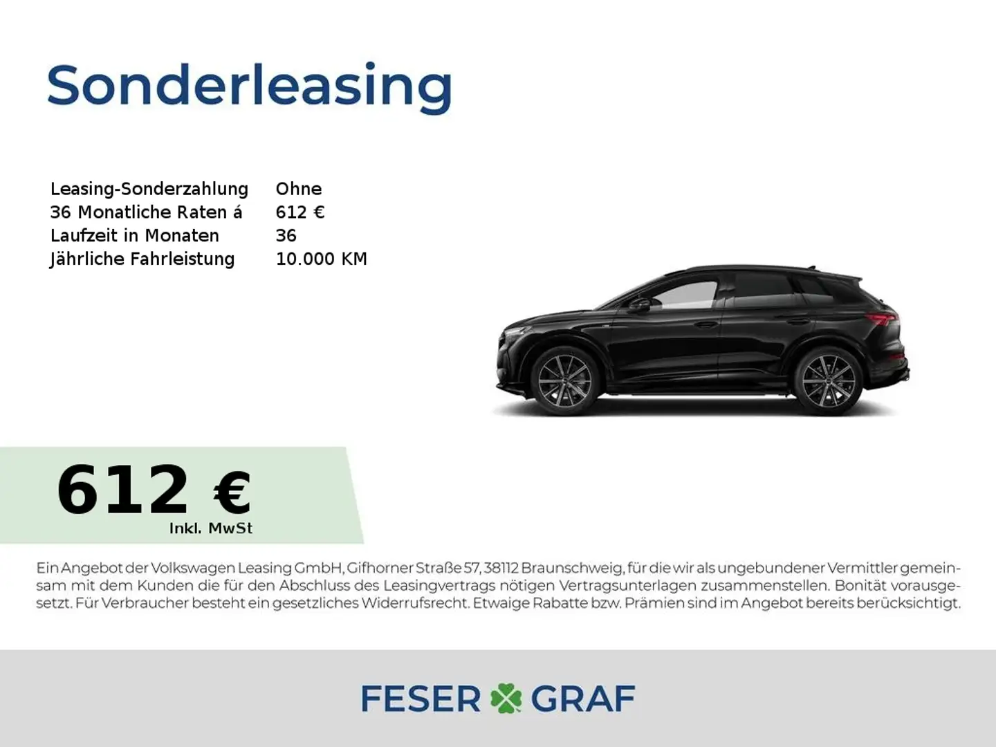 Audi Q4 e-tron Q4 40 e-tron Schwarz - 1