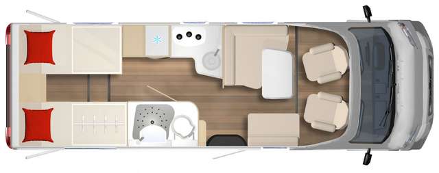 Bürstner Limited 726 G, Hubbett,Navi,RFK,Sat,TV,6E,AKTION