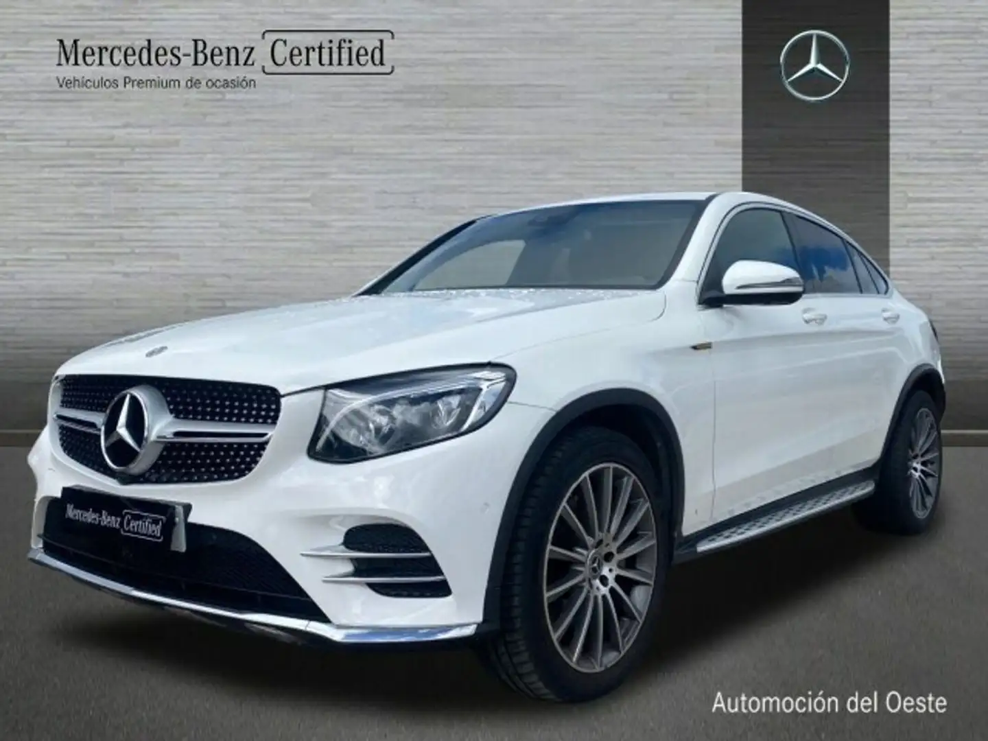 Mercedes-Benz GLC 220 250 d 4matic coupe amg line Wit - 1