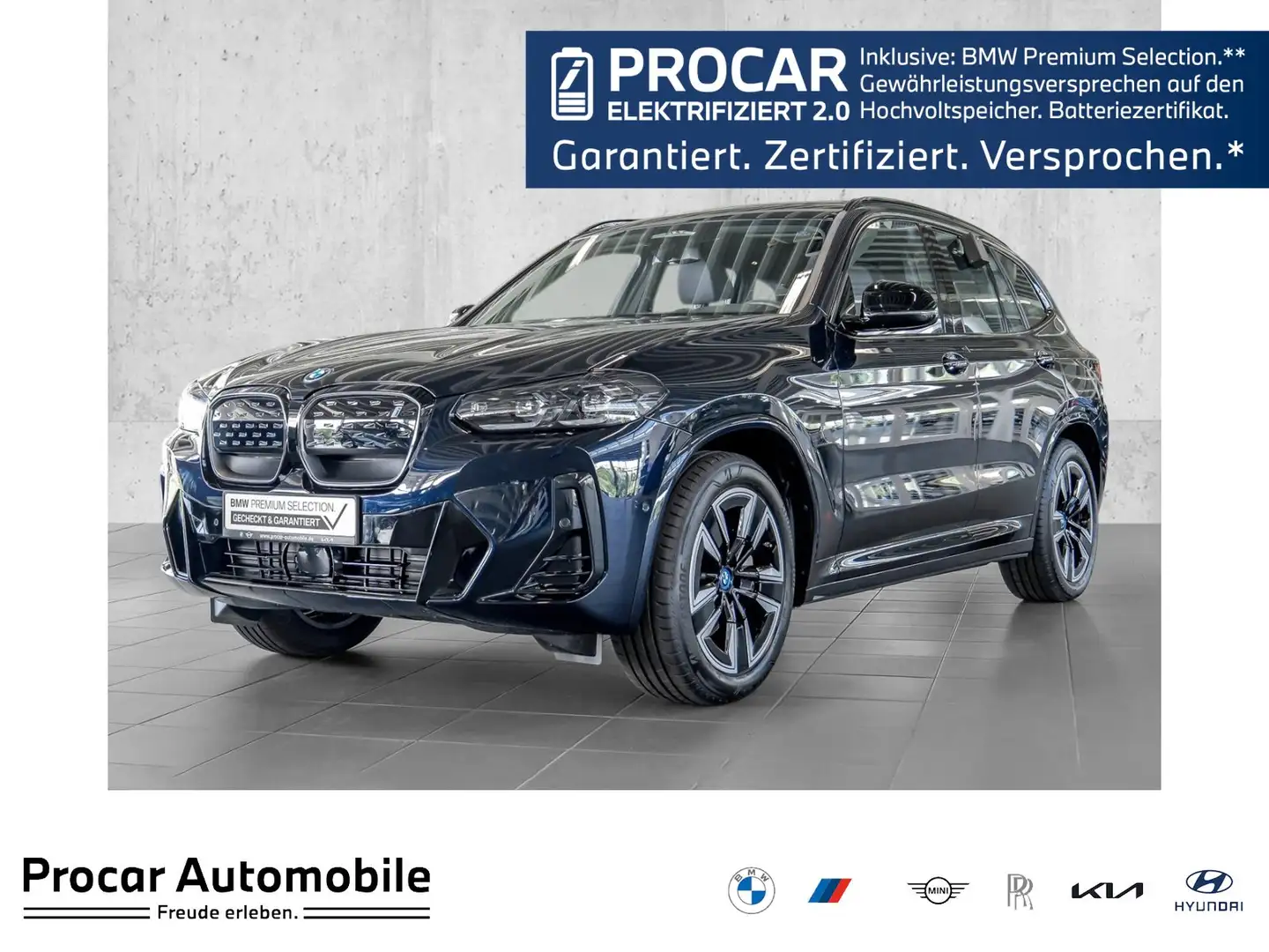 BMW iX3 M Sport PANO ACC RFK NAVI LED PDC V+H DAB Nero - 1
