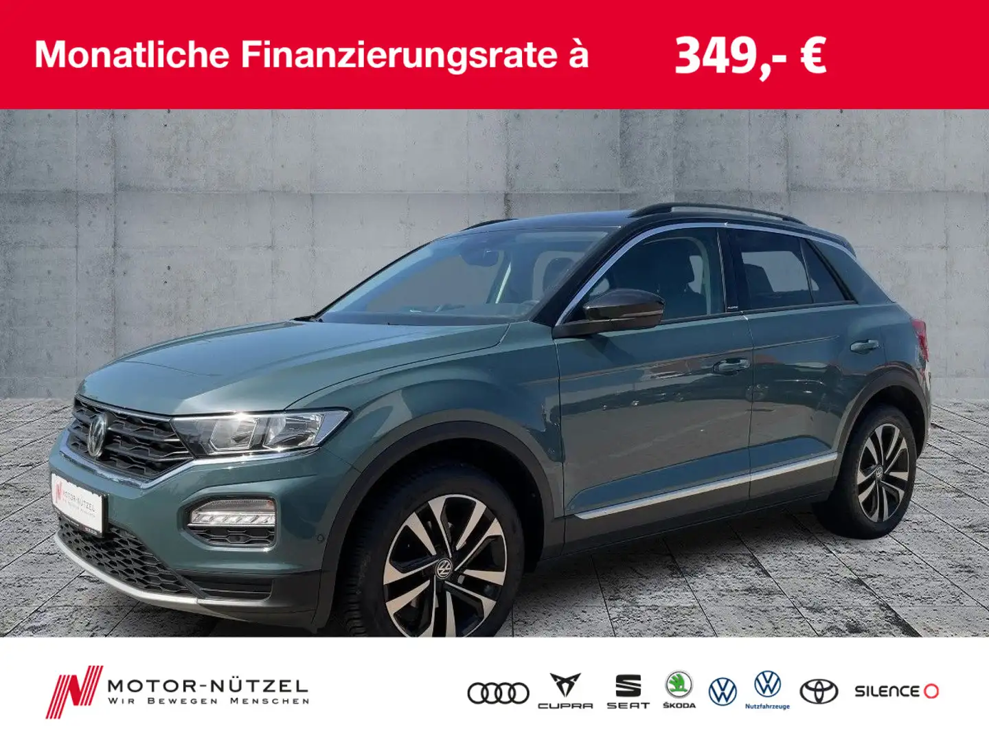 Volkswagen T-Roc 1.6 TDI IQ.DRIVE ACC+NAV+SHZ+RFK+DAB+PLA Bleu - 1