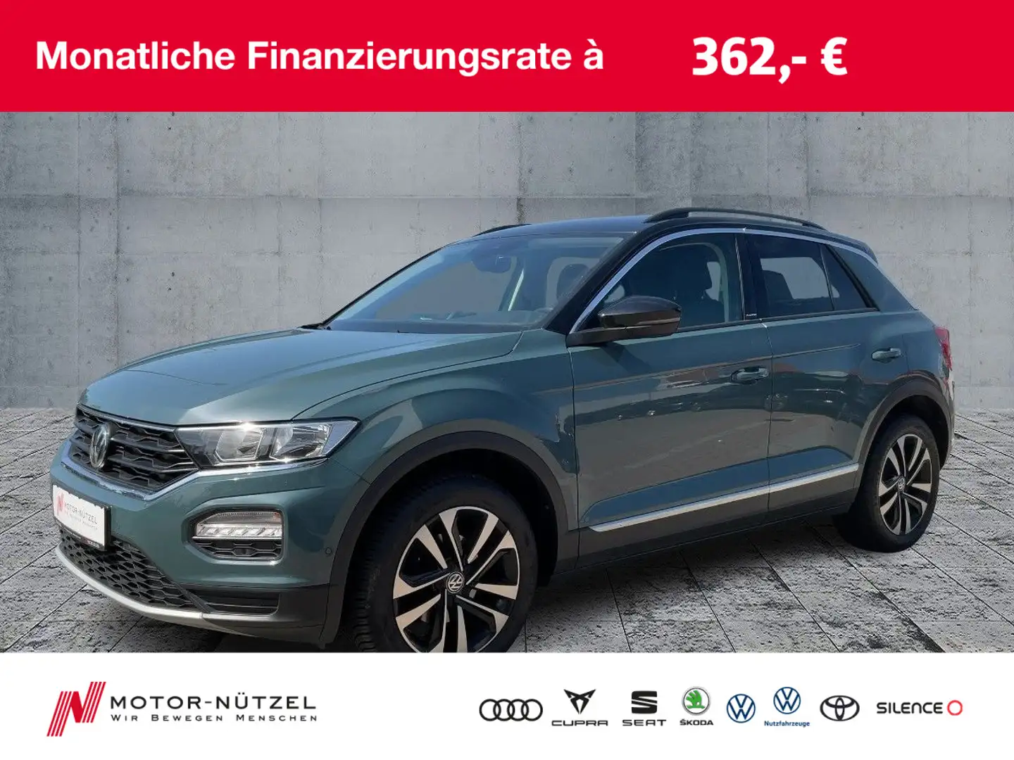 Volkswagen T-Roc 1.6 TDI IQ.DRIVE ACC+NAV+SHZ+RFK+DAB+PLA Blauw - 1