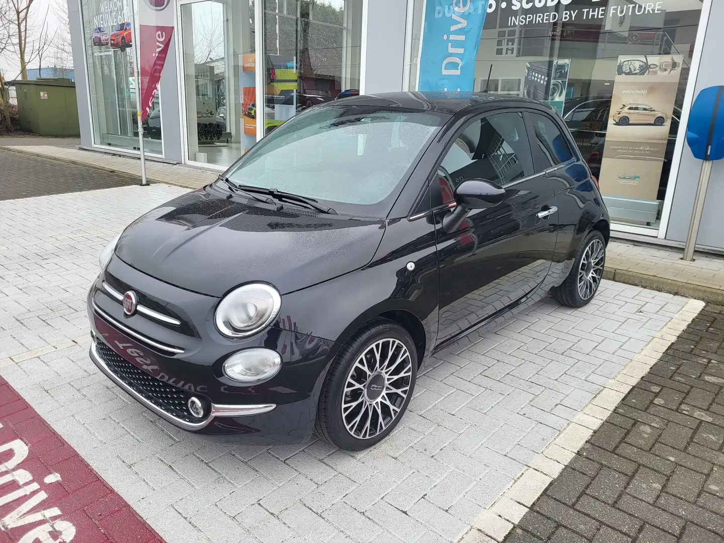 Fiat 500 1.0i MHEV Noir - 1
