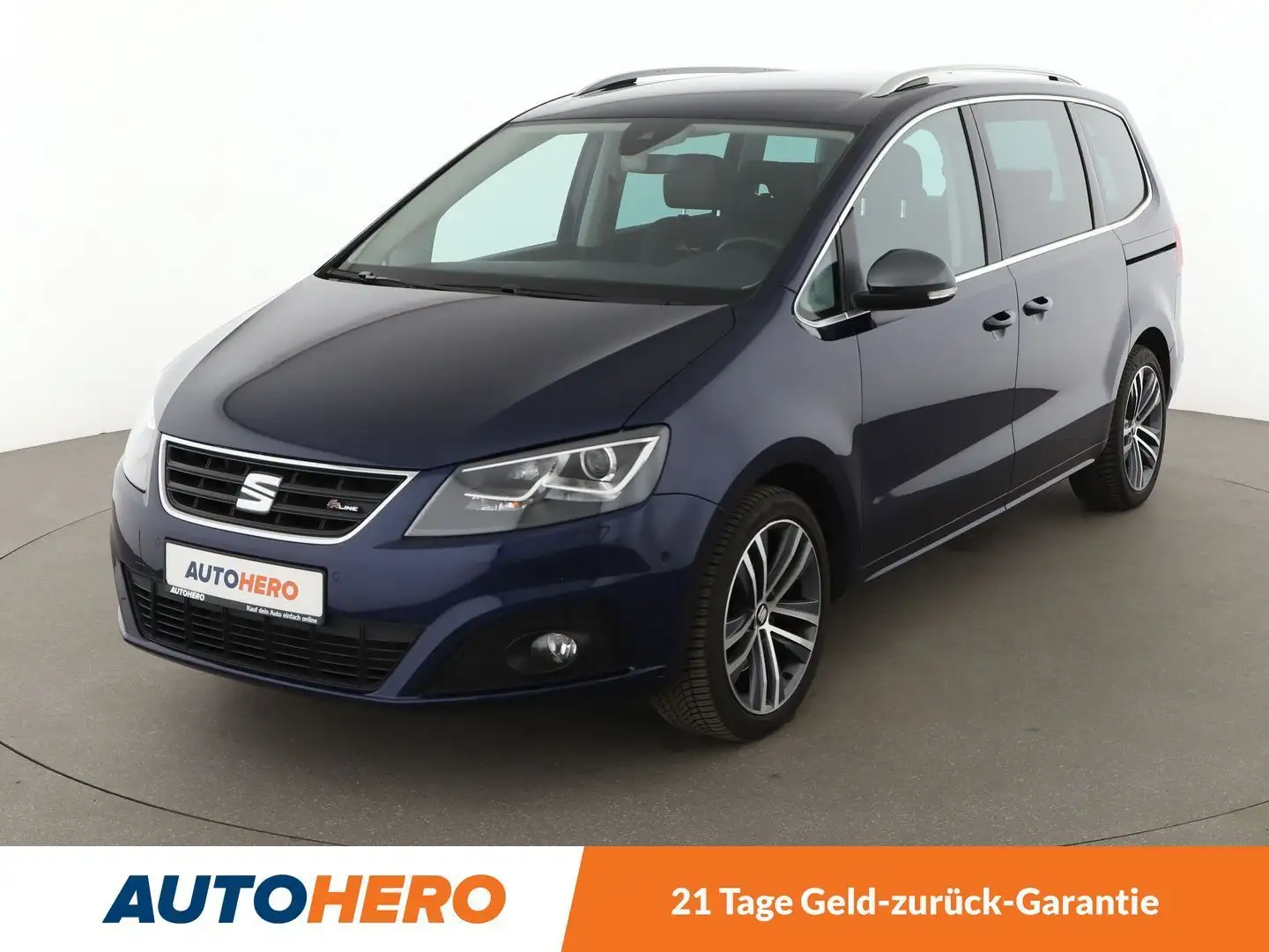 SEAT Alhambra 1.4 TSI FR-Line *NAVI*ALU*PDC*CAM* Blau - 1