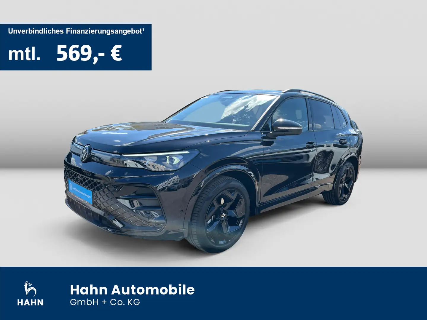 Volkswagen Tiguan 1.5eTSI DSG R-Line AHK 360° IQ.LIGHT NAVI Schwarz - 1
