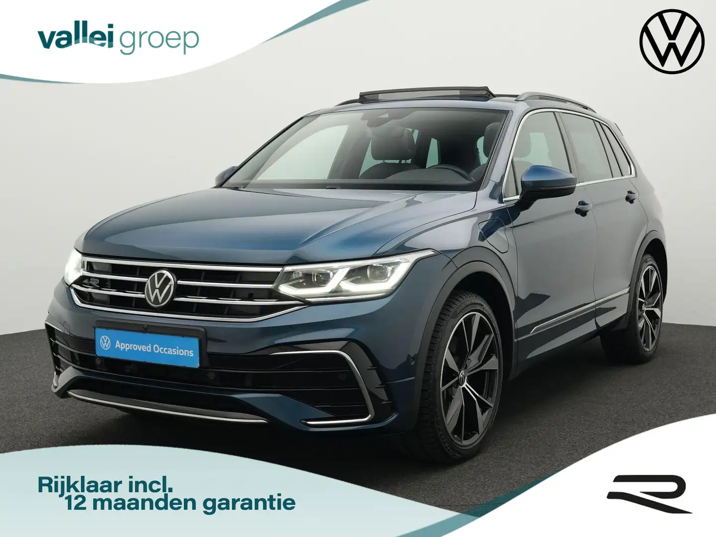 Volkswagen Tiguan 1.4 TSI 245 pk DSG eHybrid R-Line Business+ | Pano Blauw - 1