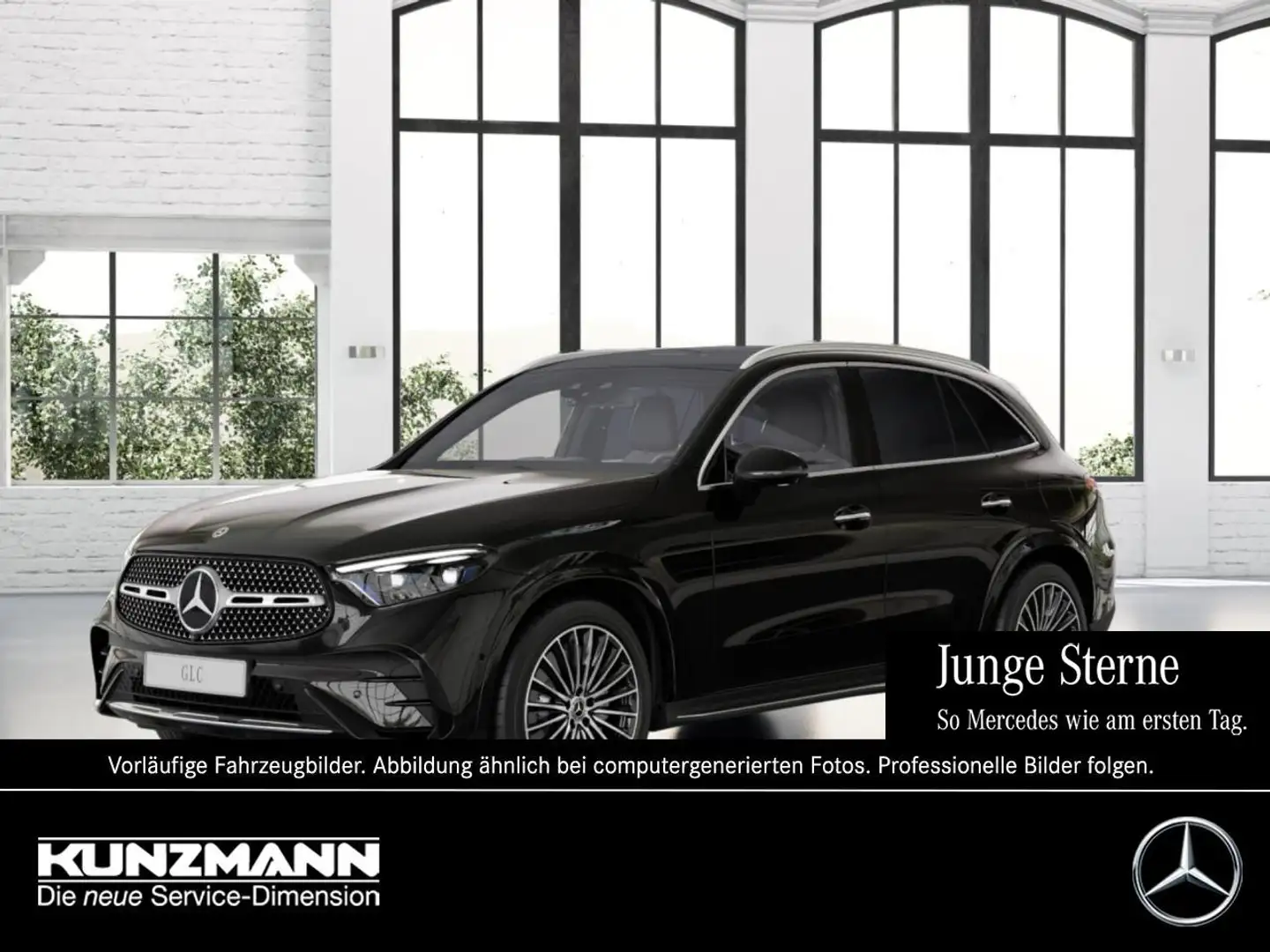 Mercedes-Benz GLC 400 e 4M AMG Distronic Memory SHZ-Fond 360° Schwarz - 1