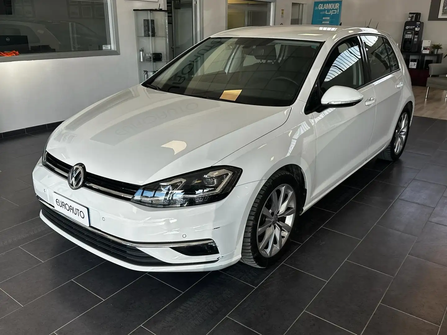 Volkswagen Golf Golf 5p 1.6 tdi Executive 115cv Bianco - 1