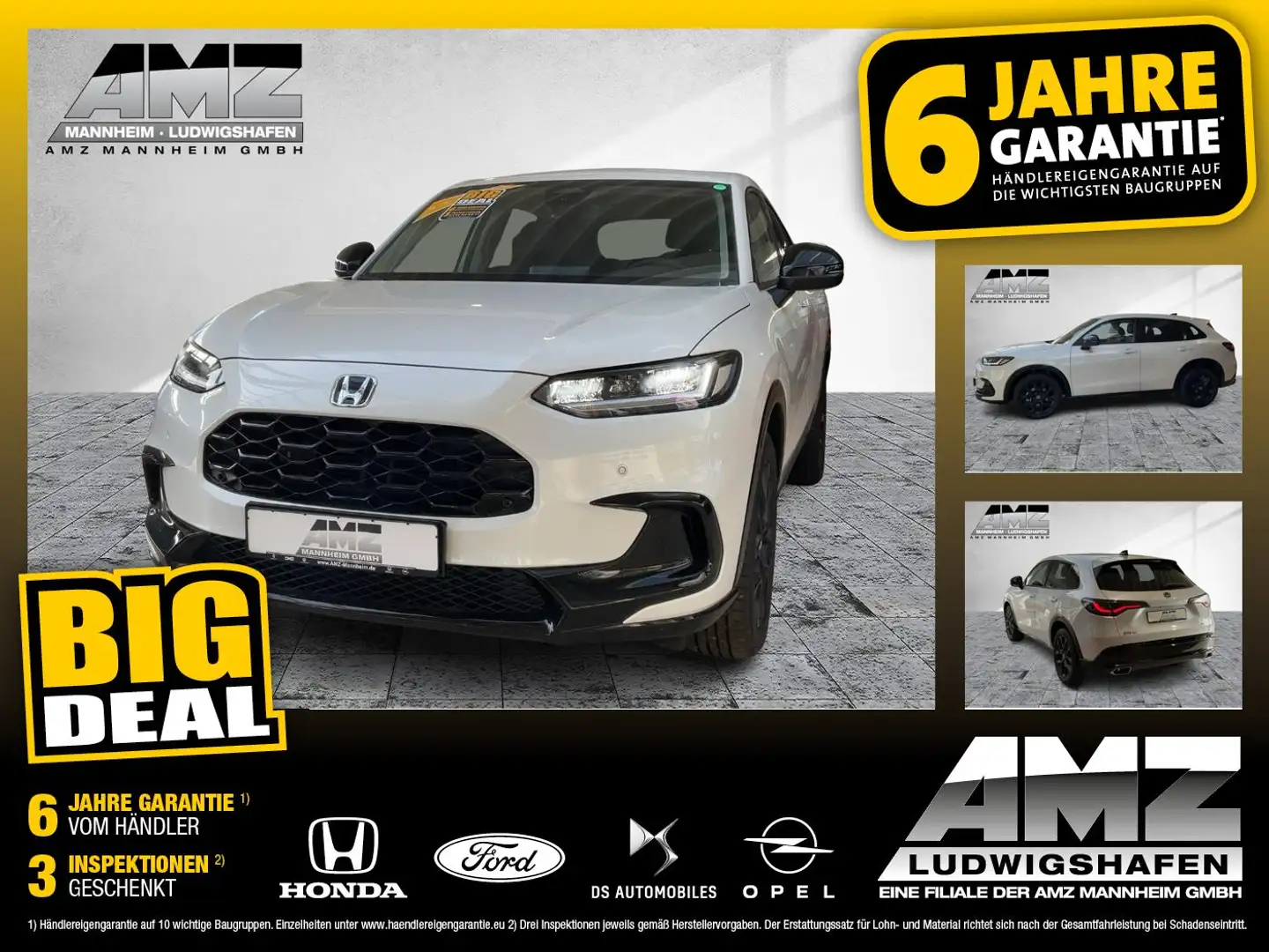 Honda ZR-V e:HEV Sport ACC+LED+Navi+Sitzheizung+2xKlima Bianco - 1