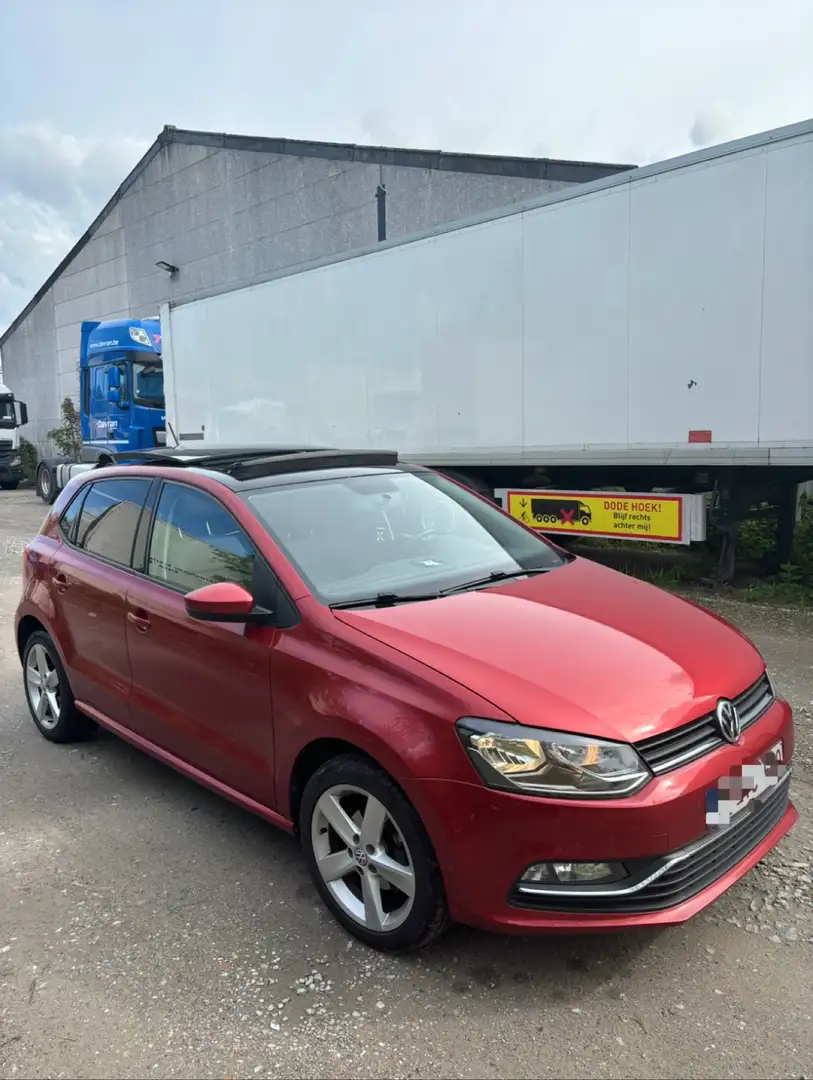 Volkswagen Polo 1.2 TSI Comfortline BMT DSG Rouge - 1