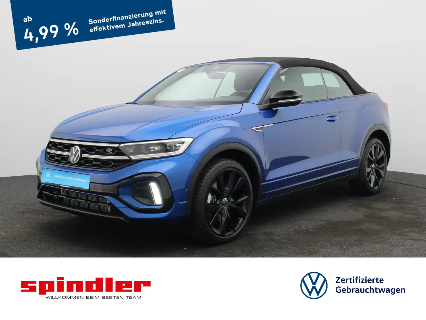 Volkswagen T-Roc R-Line Black 1.5TSI DSG / Matrix Blau - 1