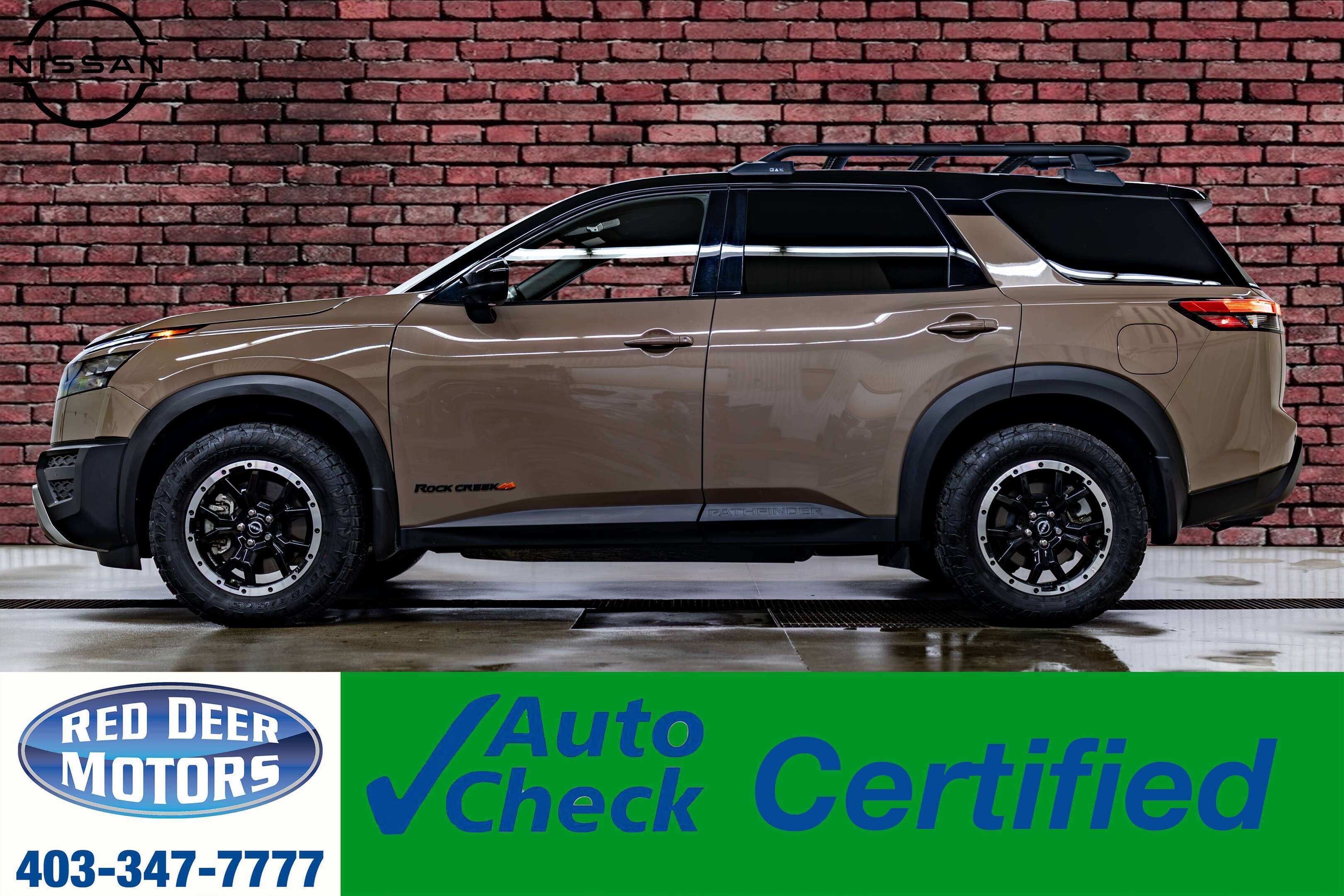 2025 Nissan Pathfinder AWD Rock Creek Leather PSeat BCam