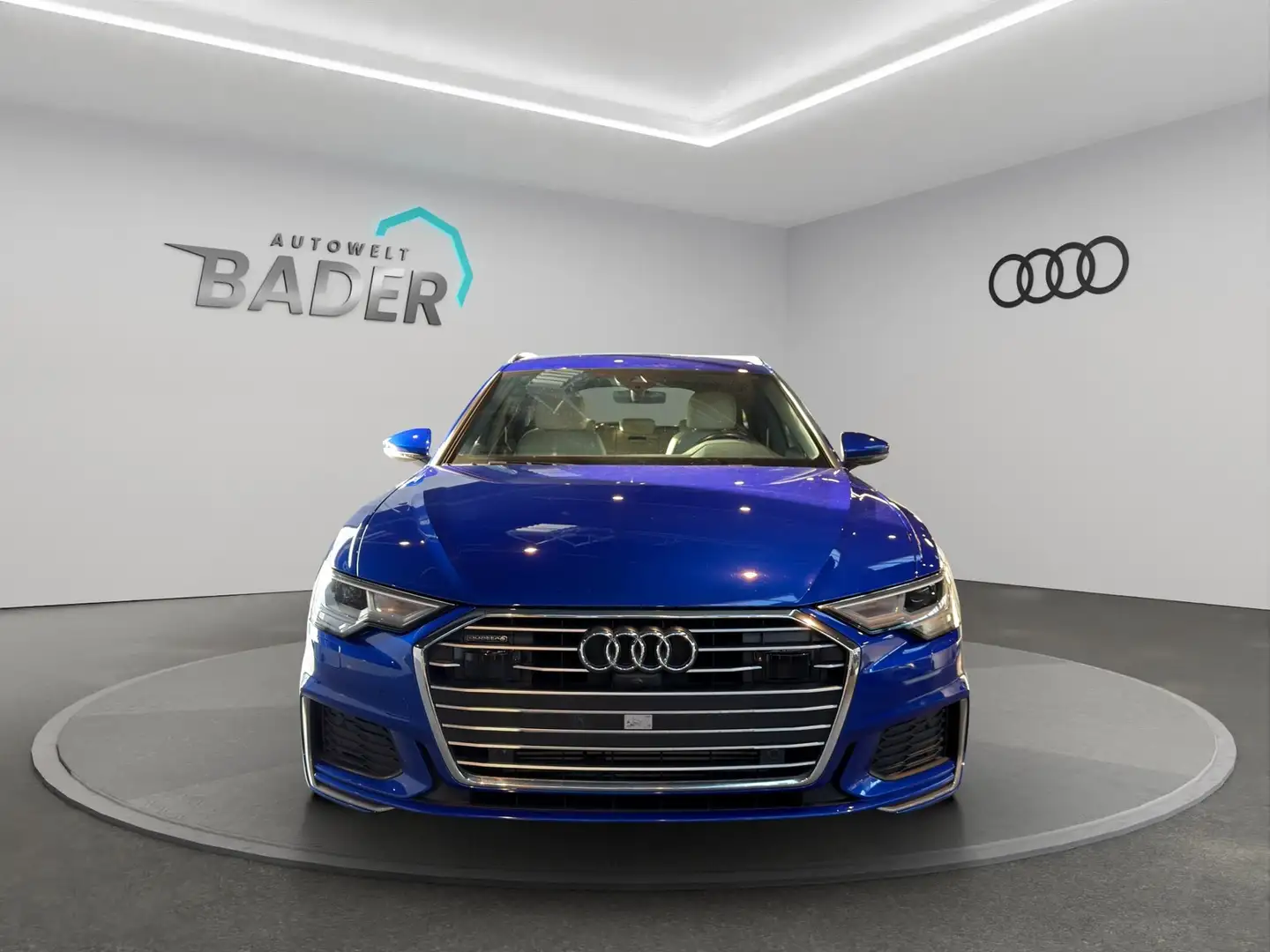 Audi A6 Avant 45 qu. STDHZ LED AHK 45 TFSI quattro sport Blau - 2