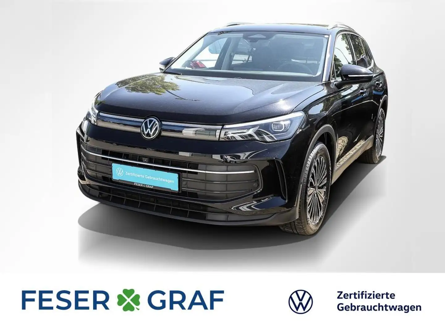 Volkswagen Tiguan 1.5 eTSI Life Neues Modell DSG AHK Navi Schwarz - 1