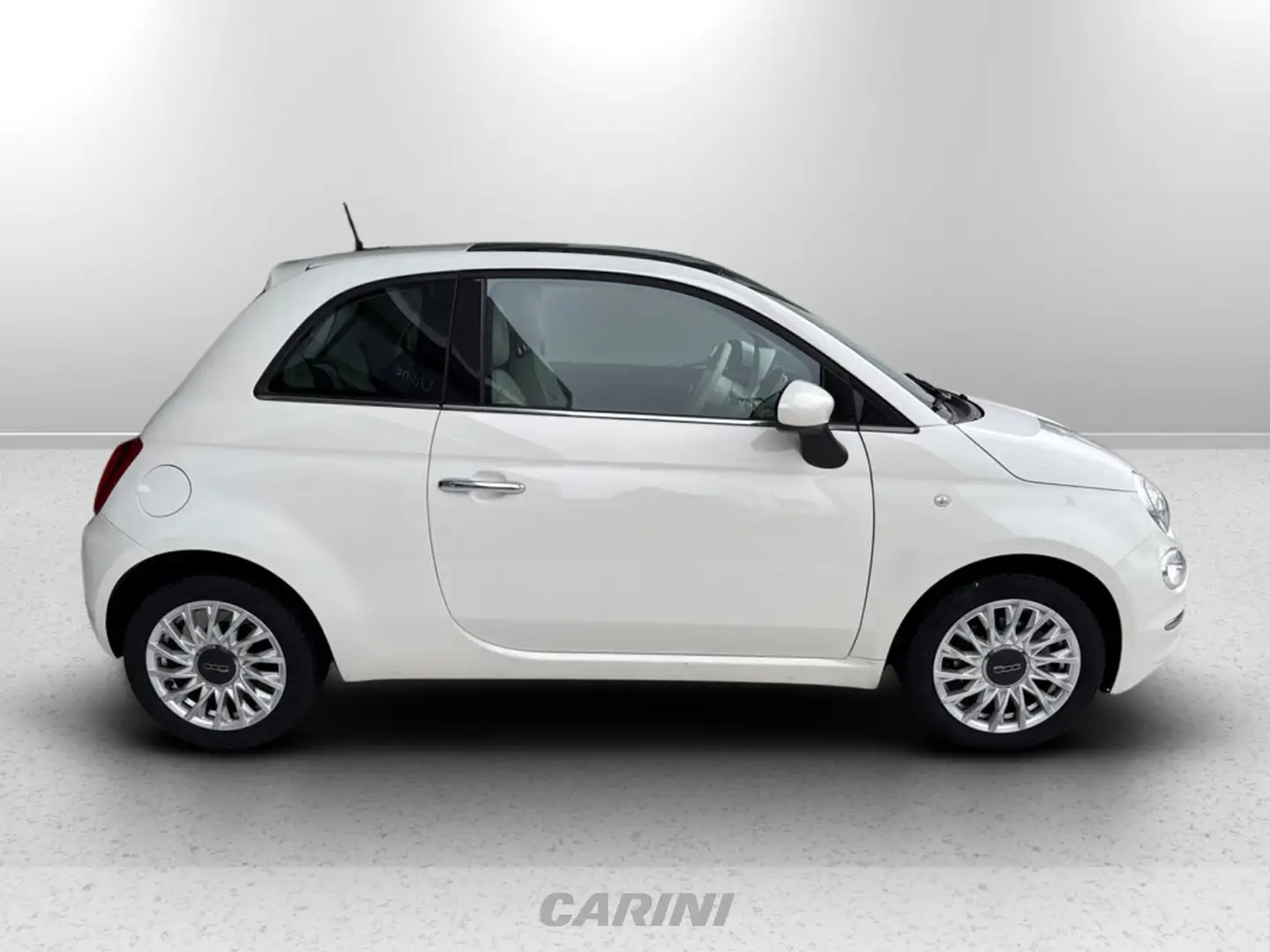 Fiat 500 1.3 mjt lounge 95cv Weiß - 2