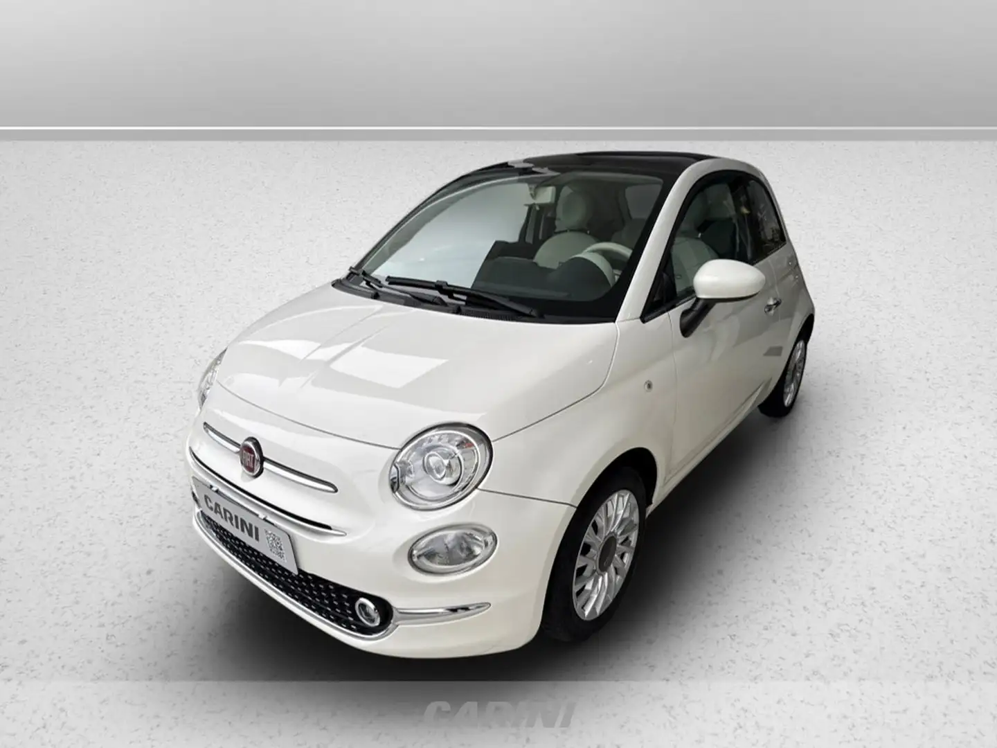 Fiat 500 1.3 mjt lounge 95cv Bianco - 1
